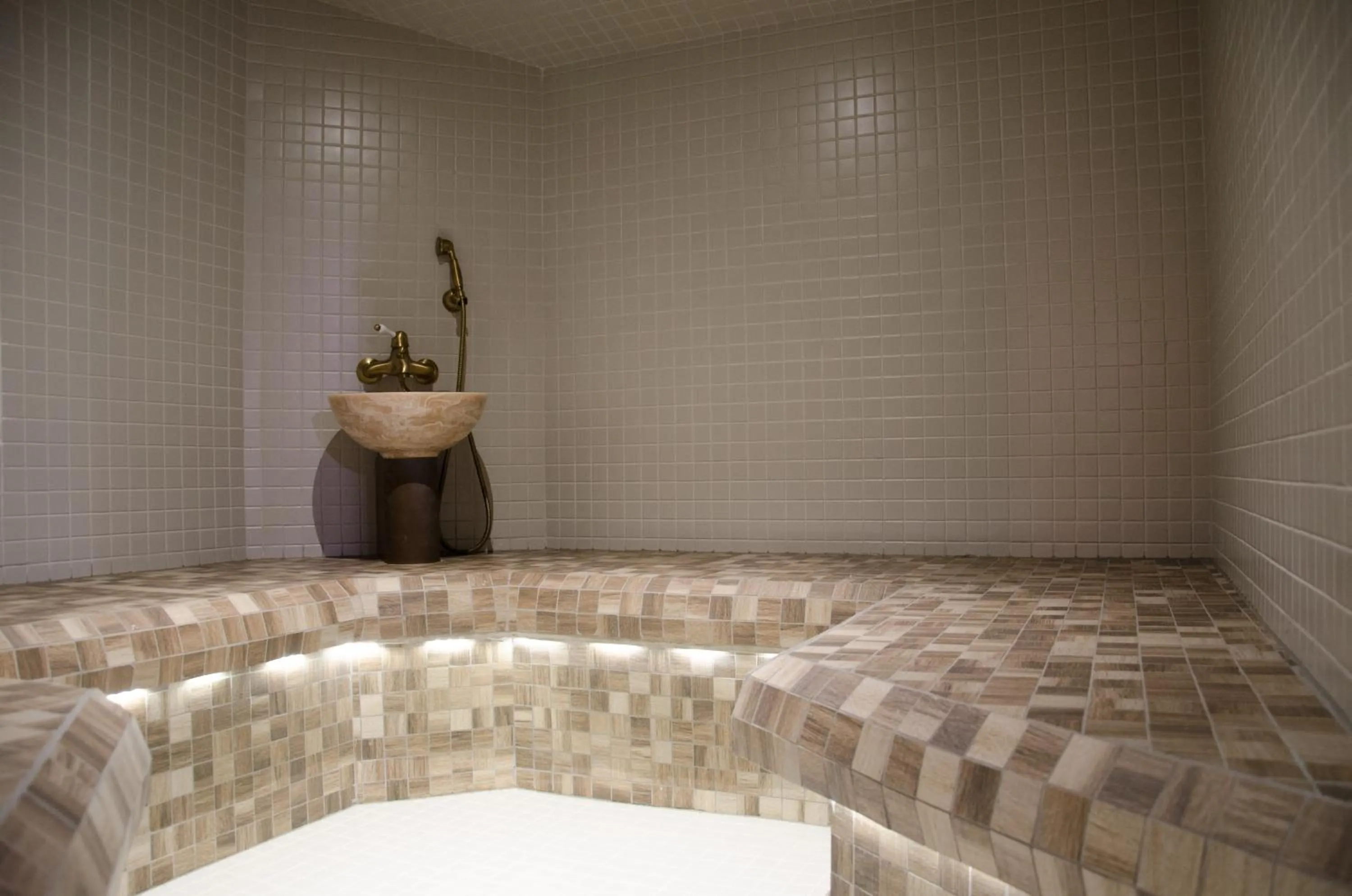 Steam room in Pine Resort