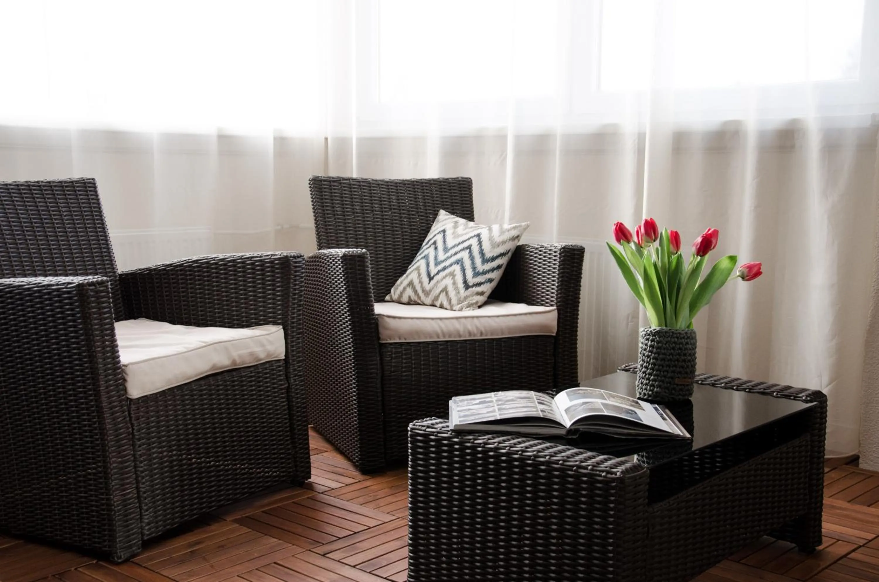 Seating area in Pine Resort