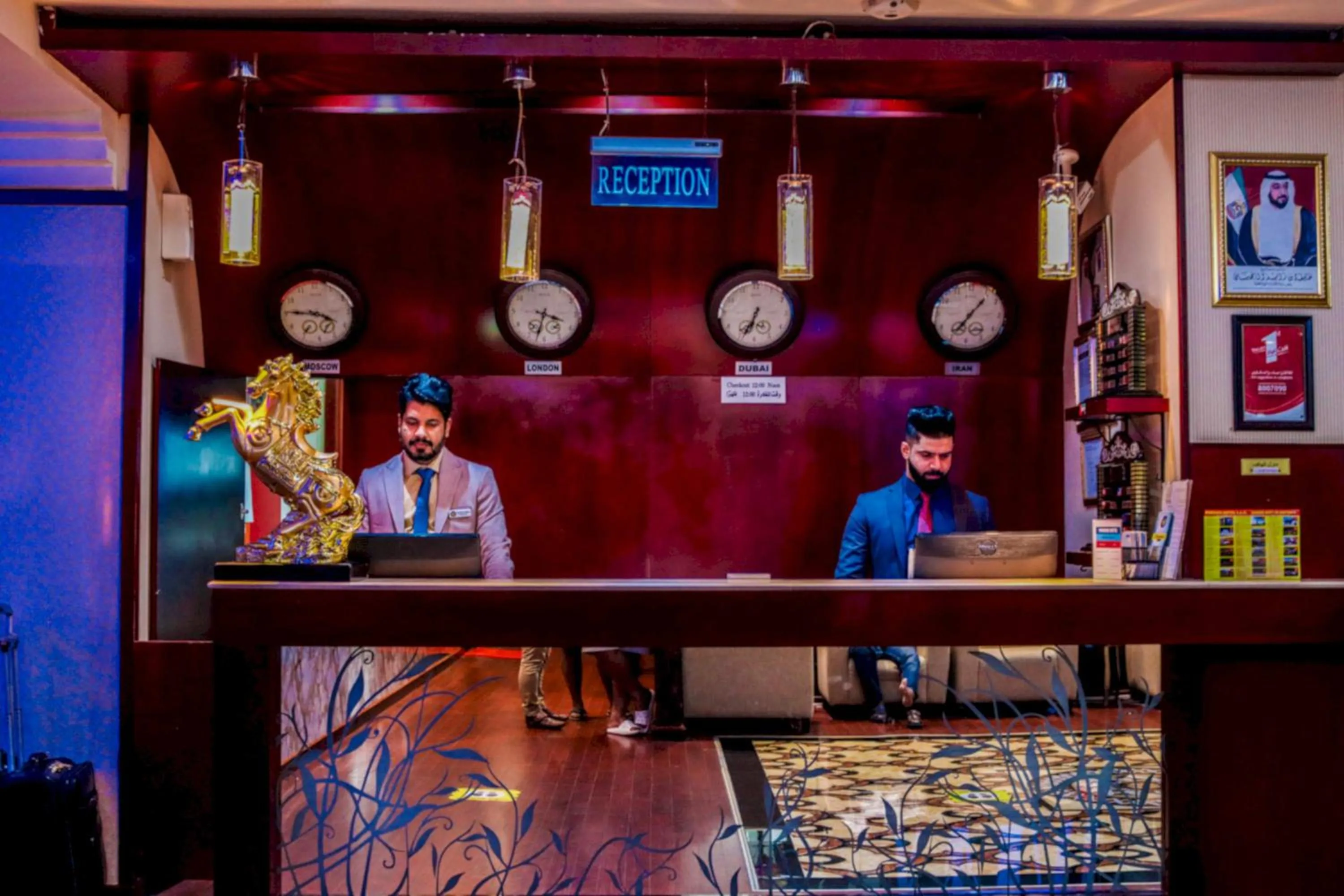 Lobby or reception in Phoenix Hotel Dubai