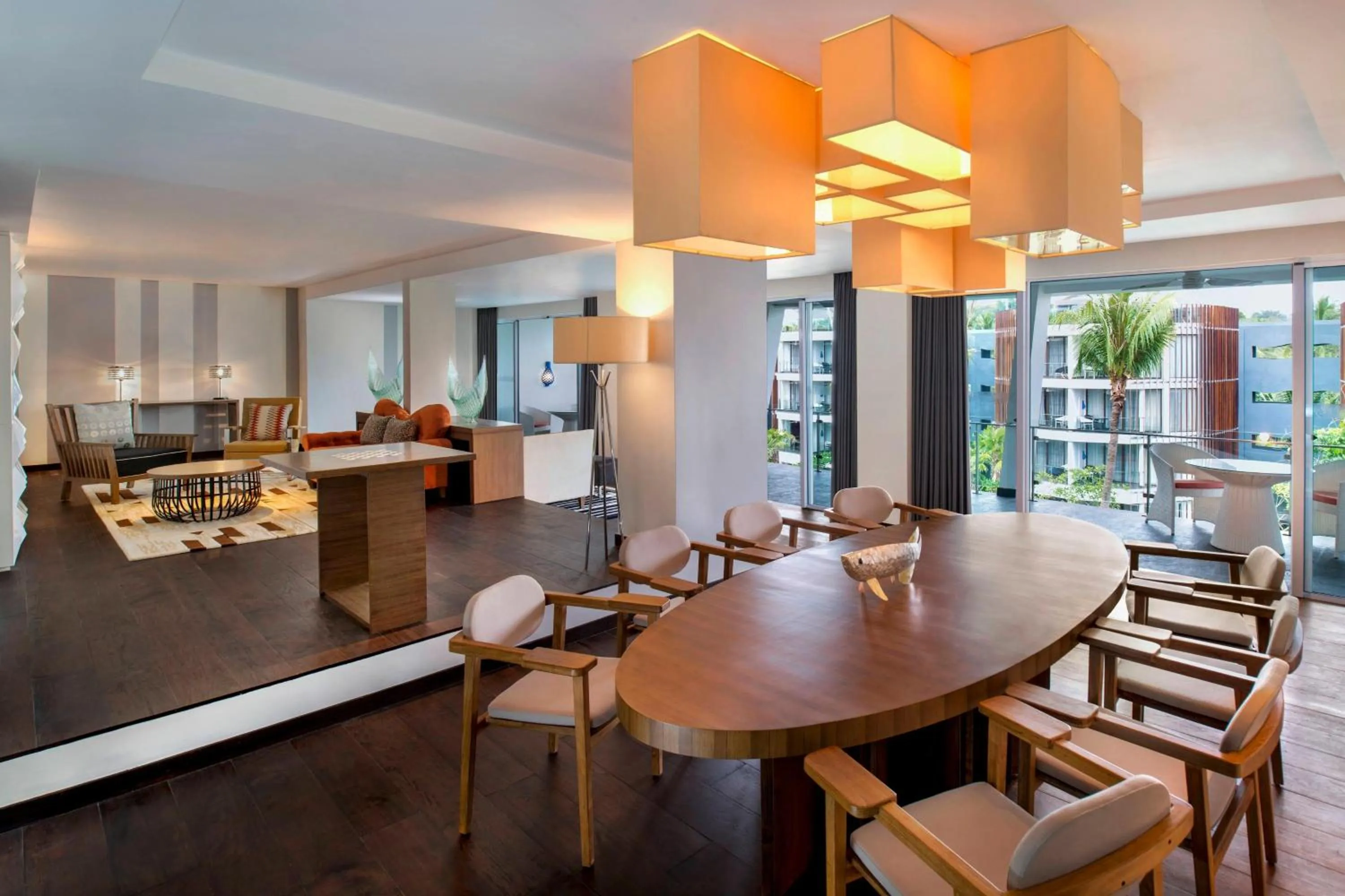 Living room in Le Meridien Bali Jimbaran