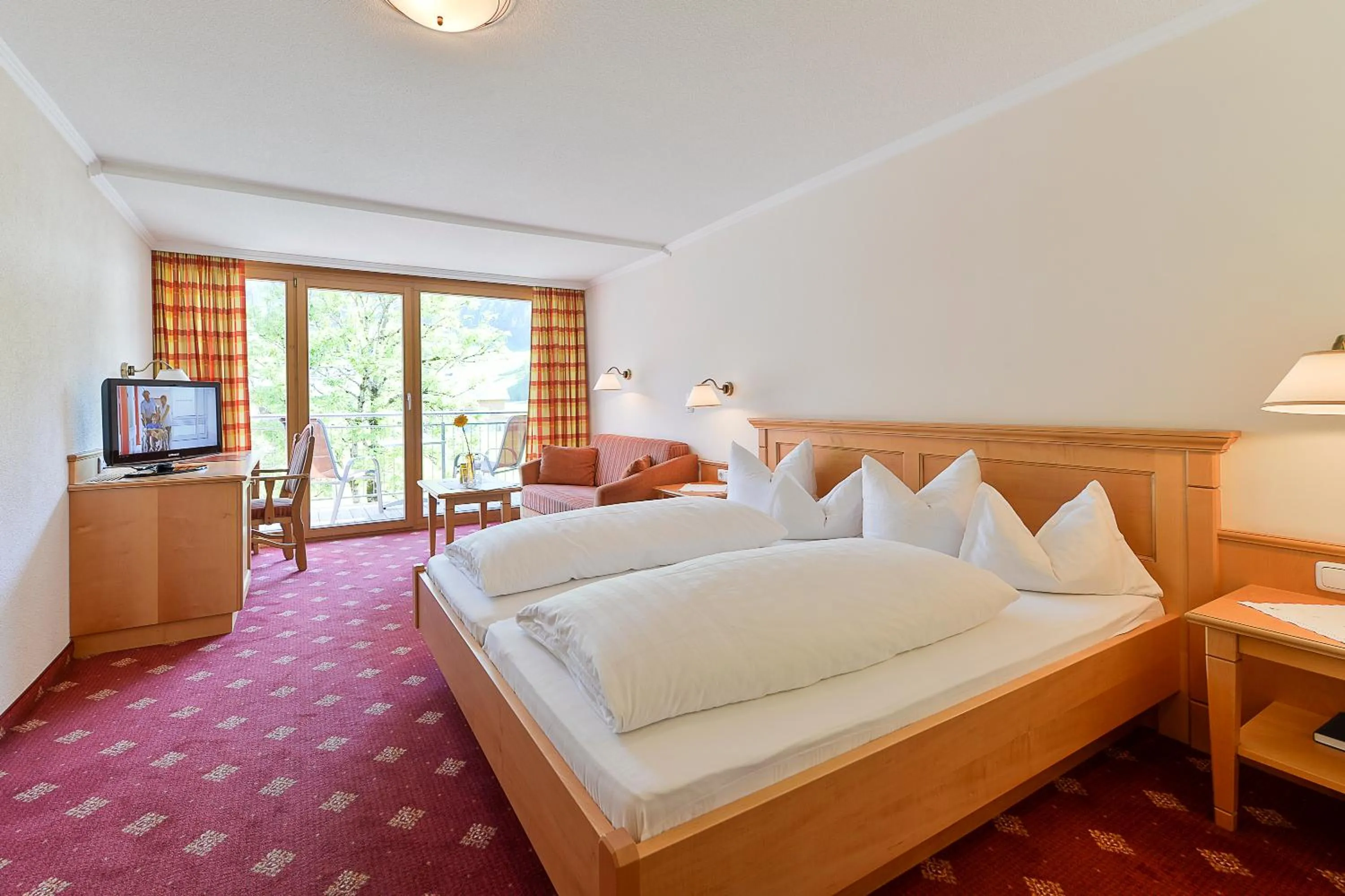 Bed in Das Schiff in den Bergen