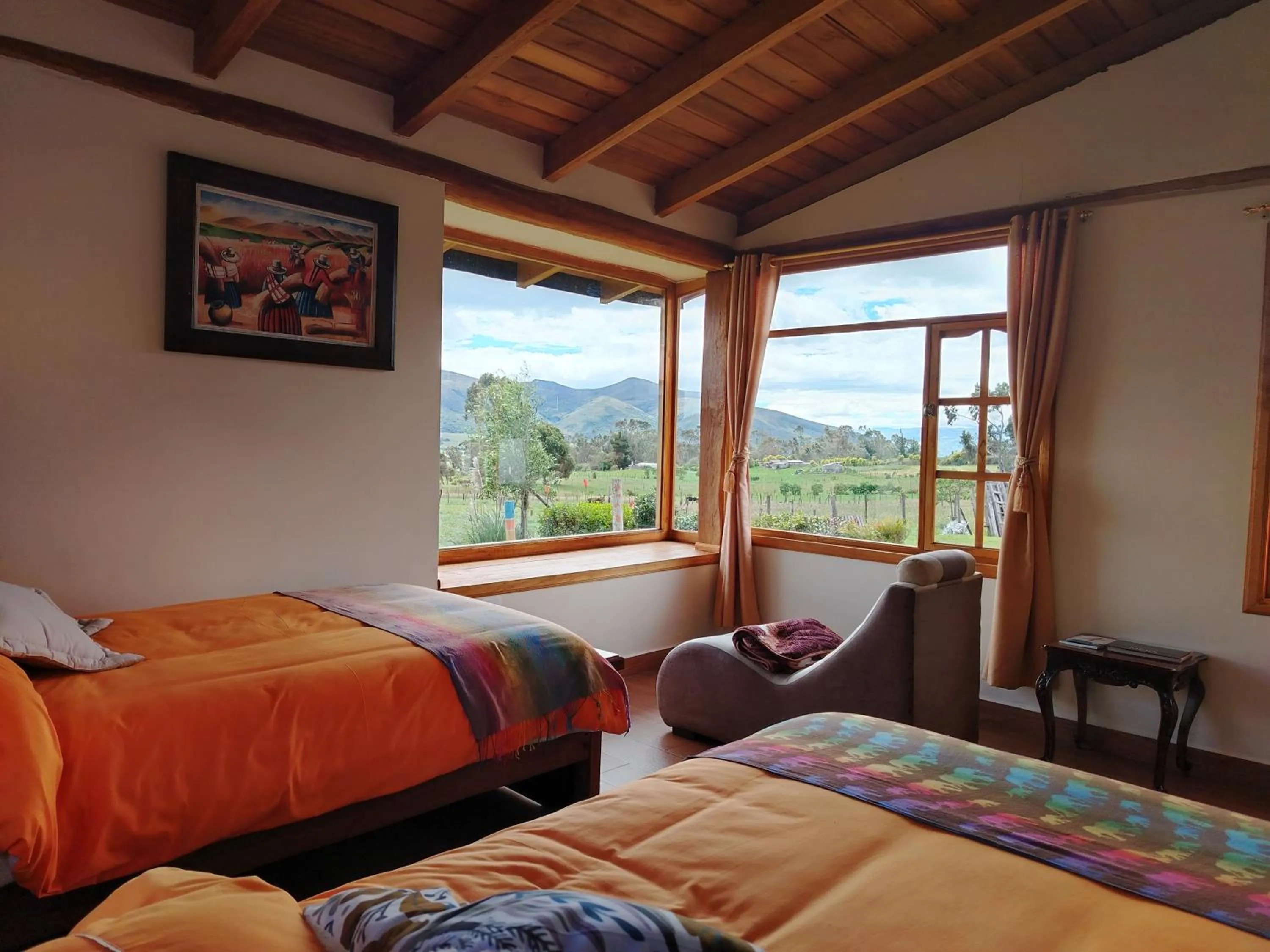 Natural landscape, Bed in Ruta de los volcanes