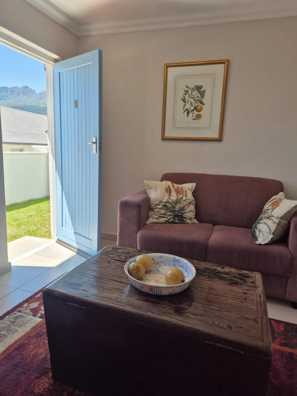 Living room in Webersburg