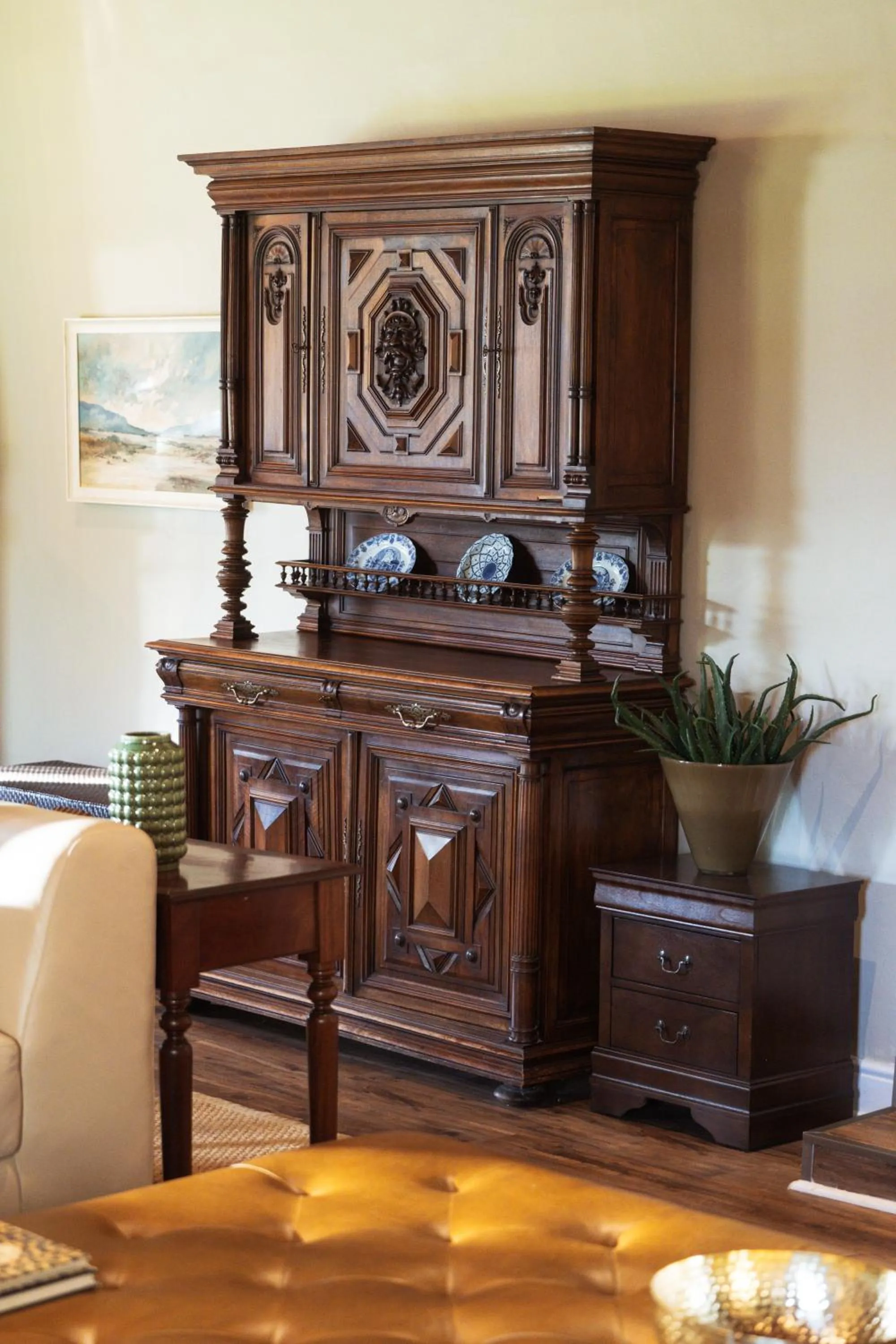 Living room in Webersburg