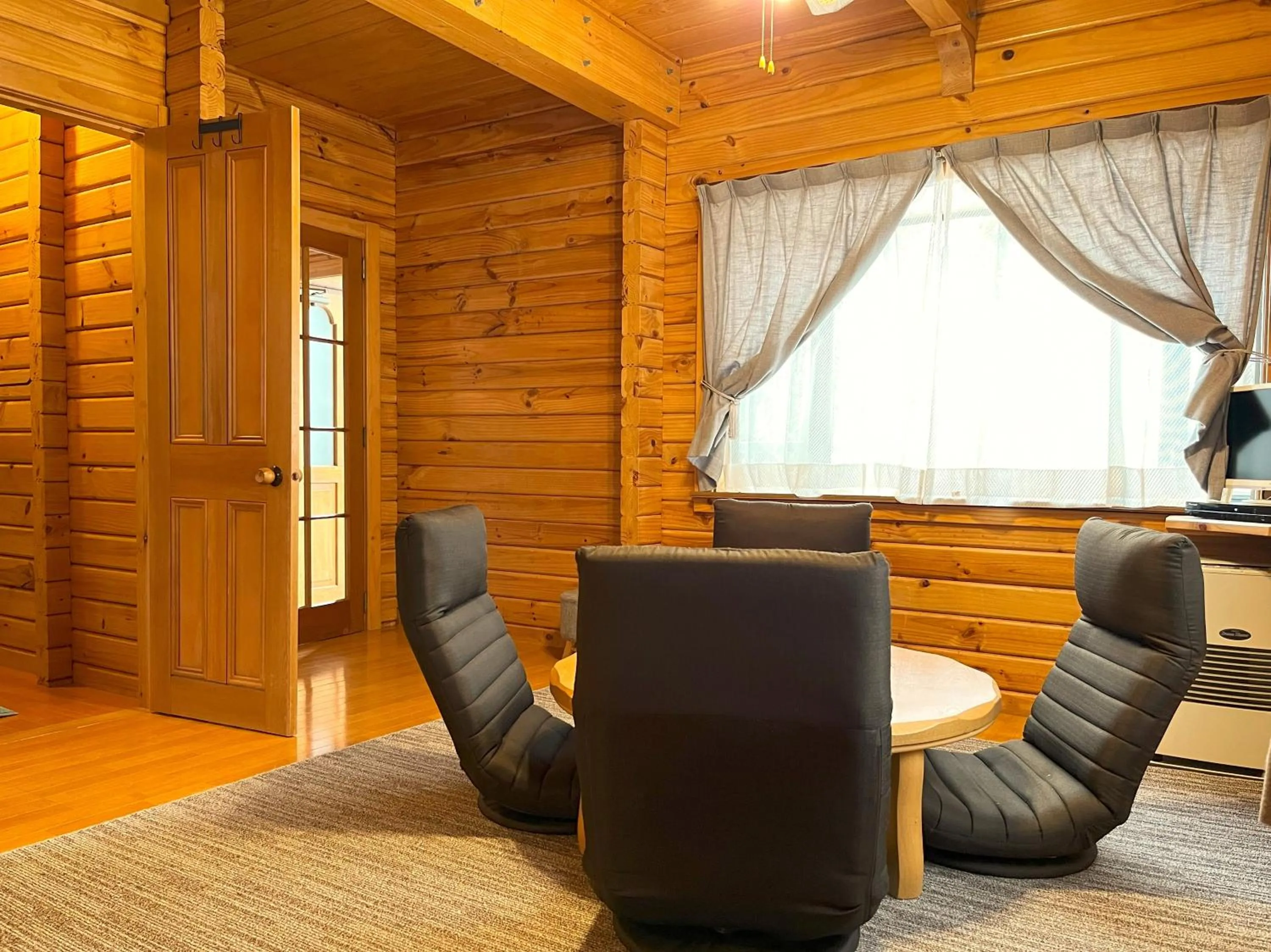 Living room in Log Cottage Epoch