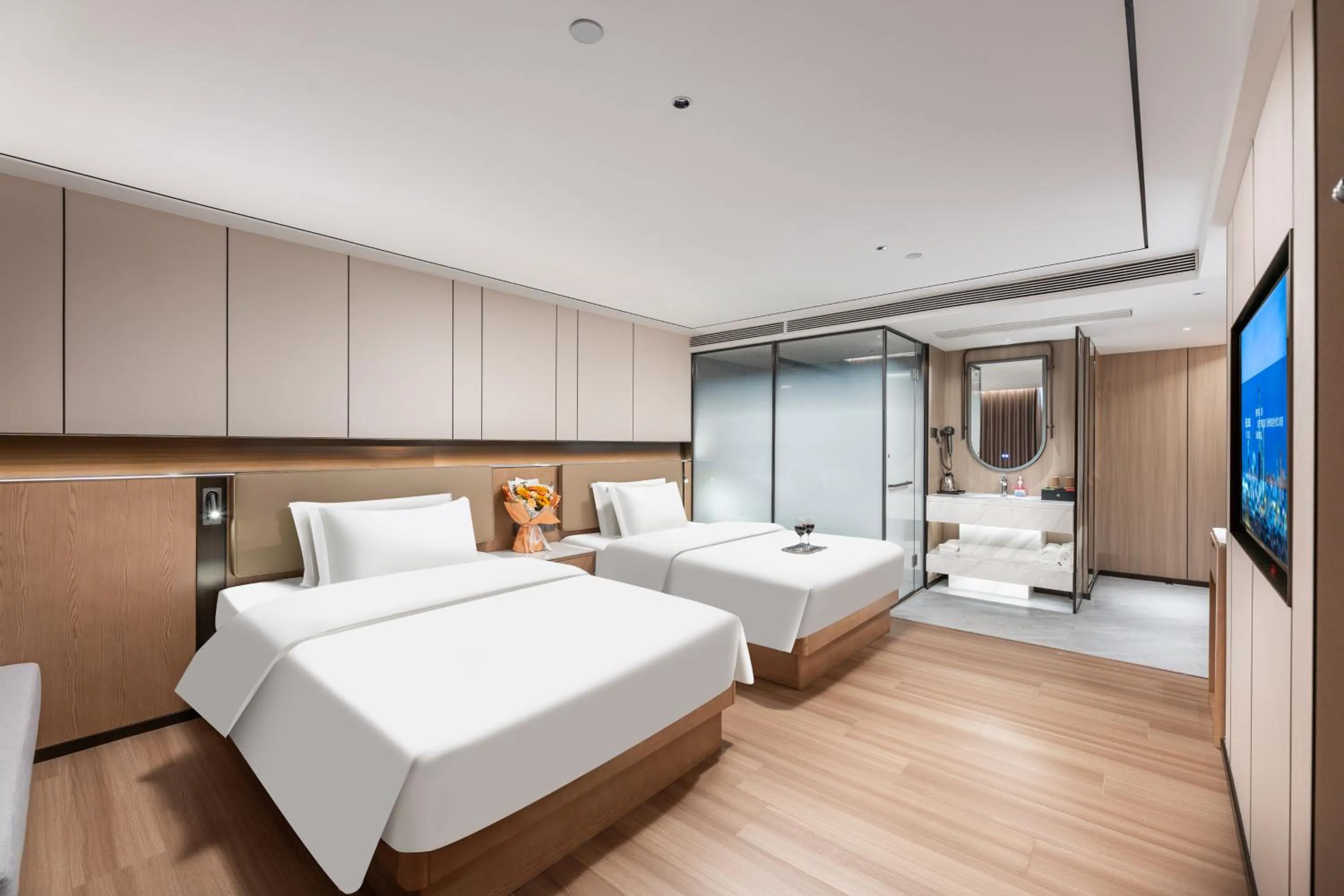 TV and multimedia, Bed in Guangzhou JinTang Hotel