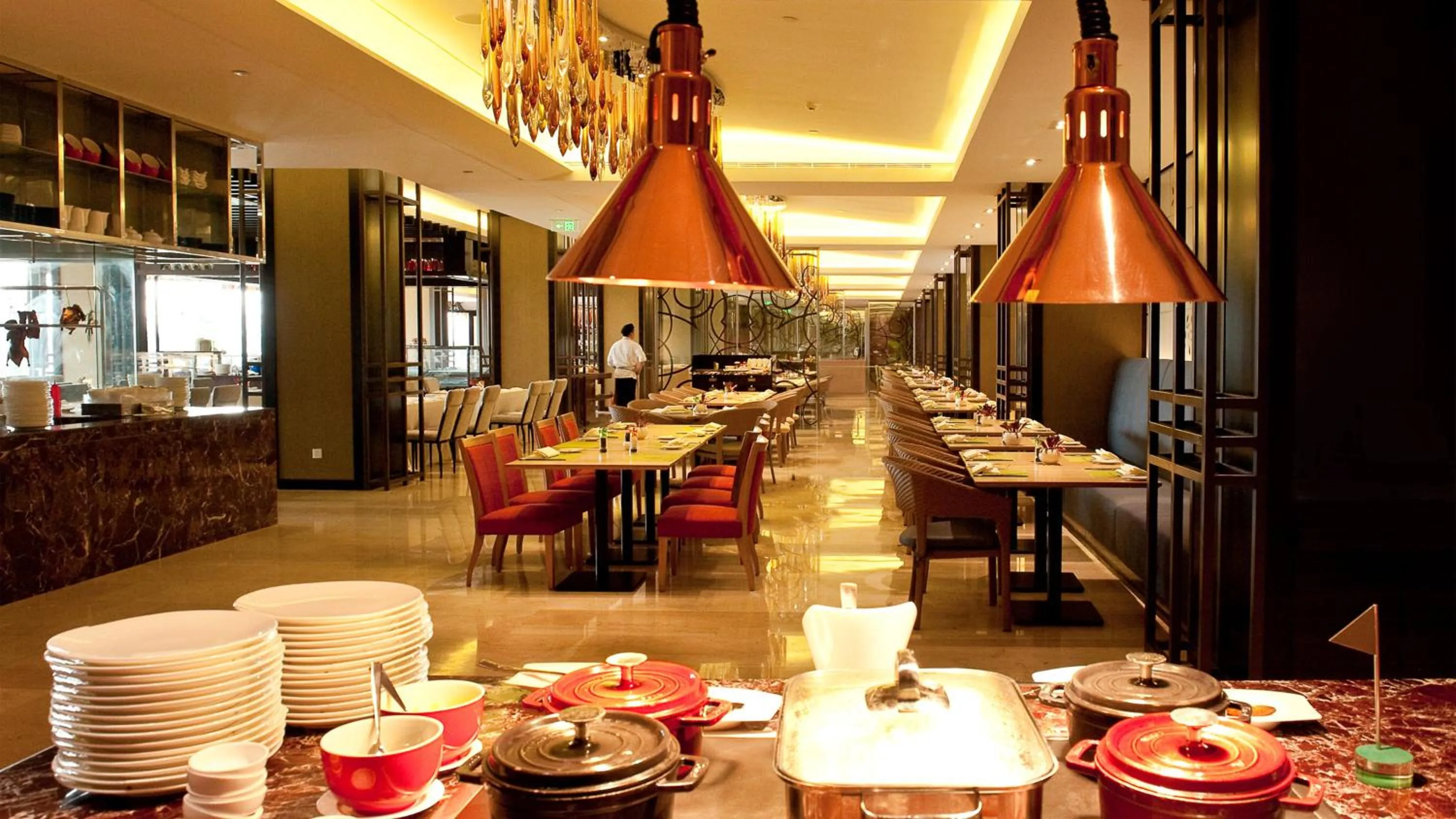 Restaurant/Places to Eat in Crowne Plaza Shanghai Anting, an IHG Hotel