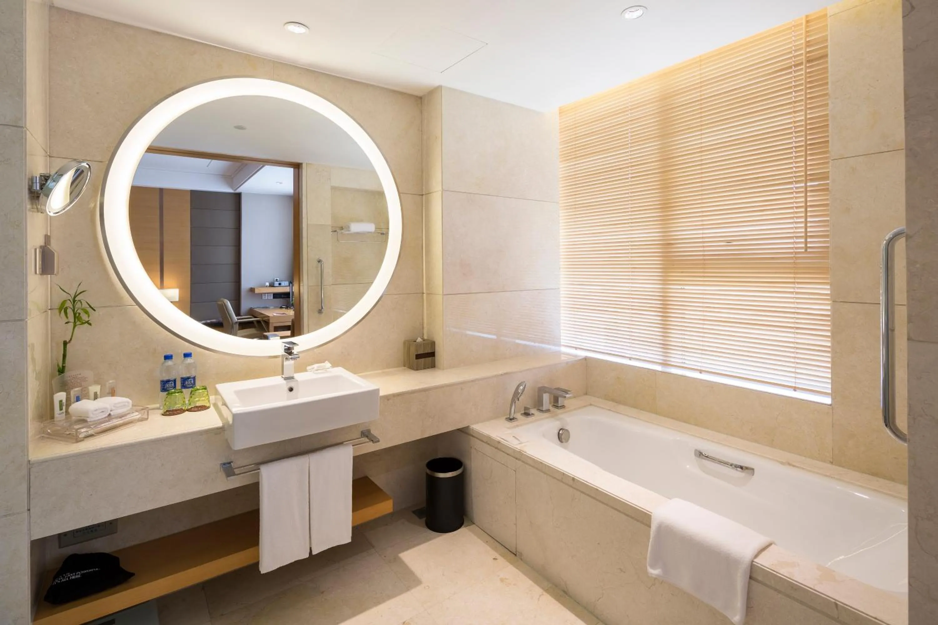 Bathroom in Crowne Plaza Shanghai Anting, an IHG Hotel