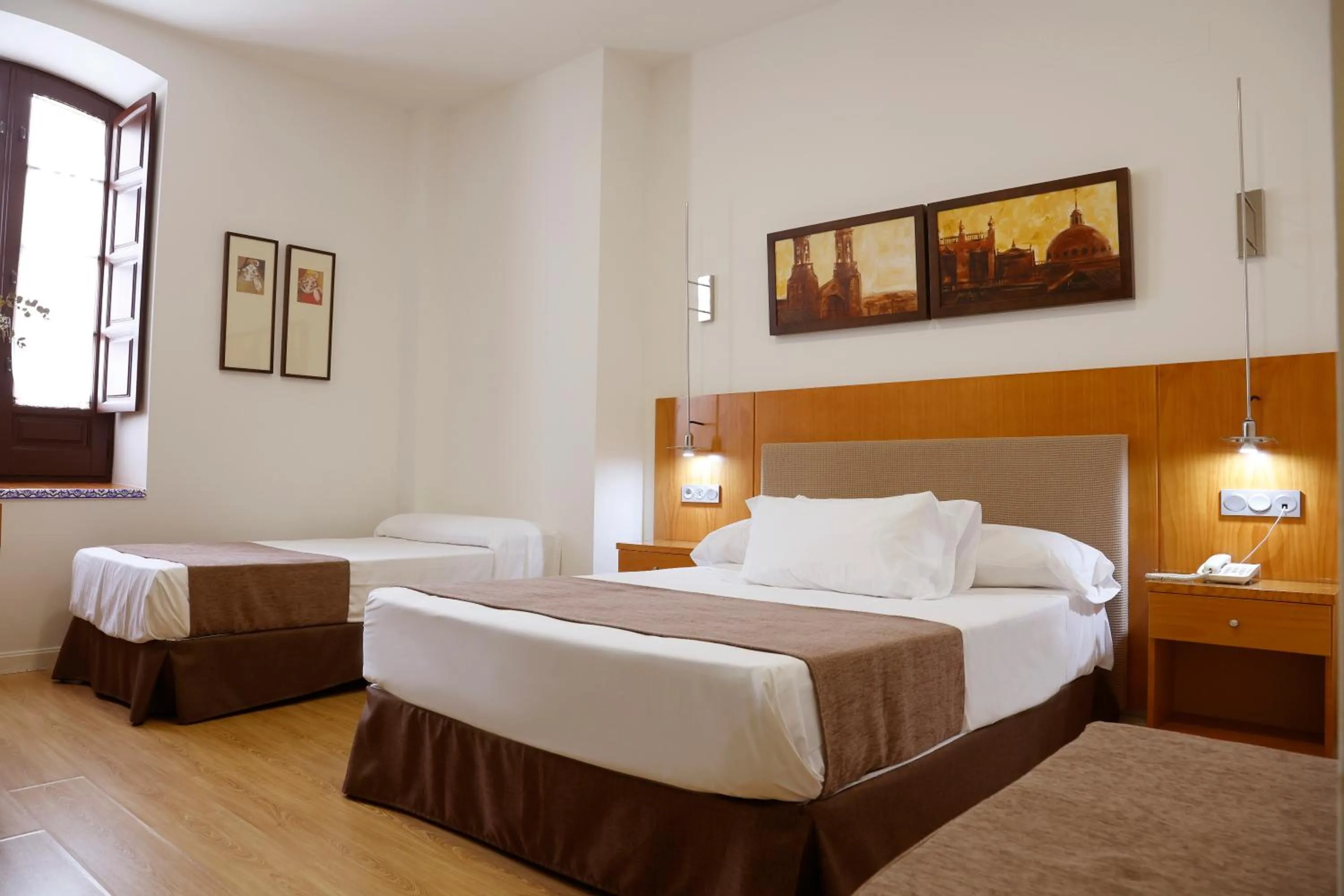 Bed in Hotel El Carmen