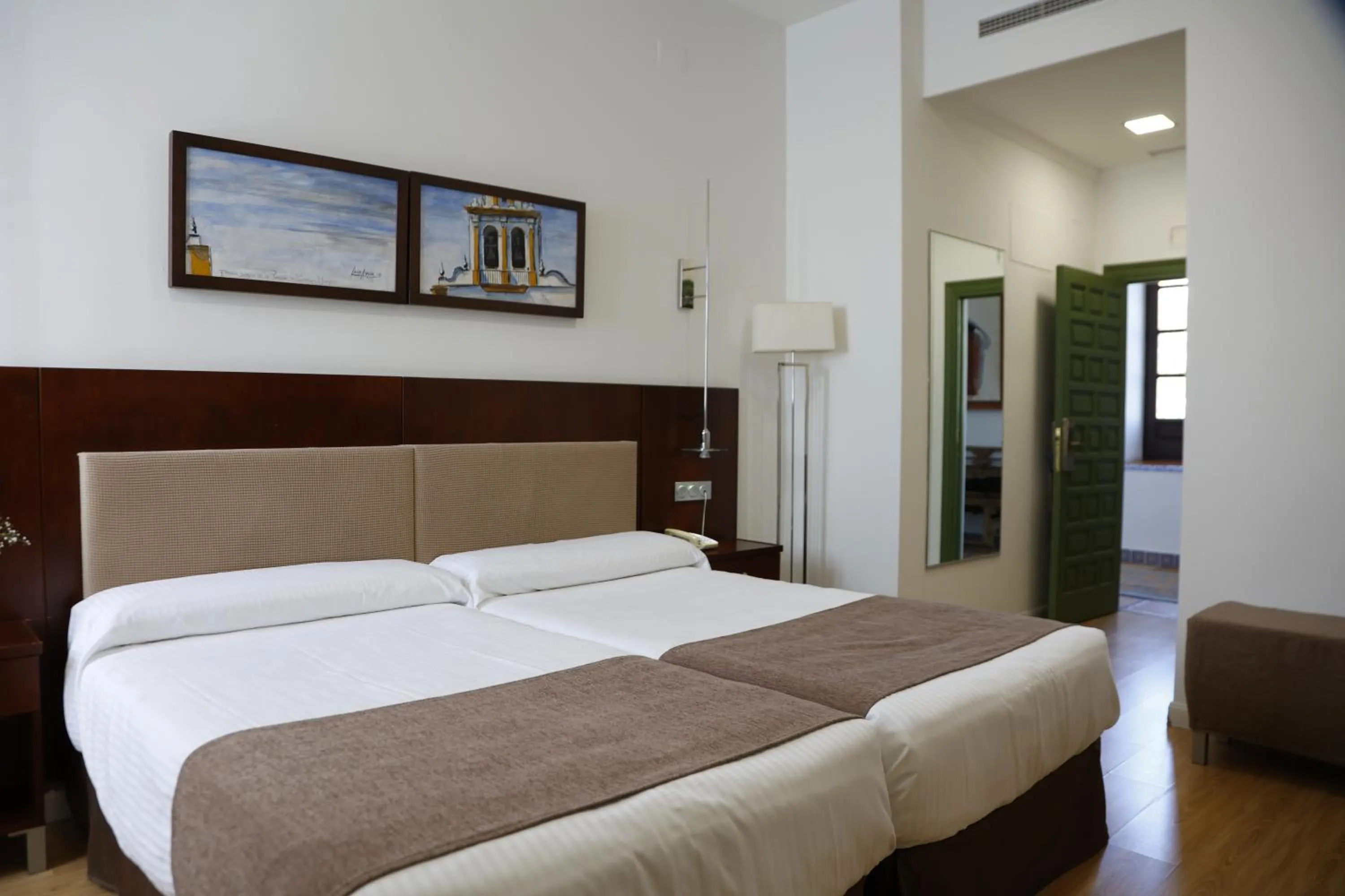 Bed in Hotel El Carmen