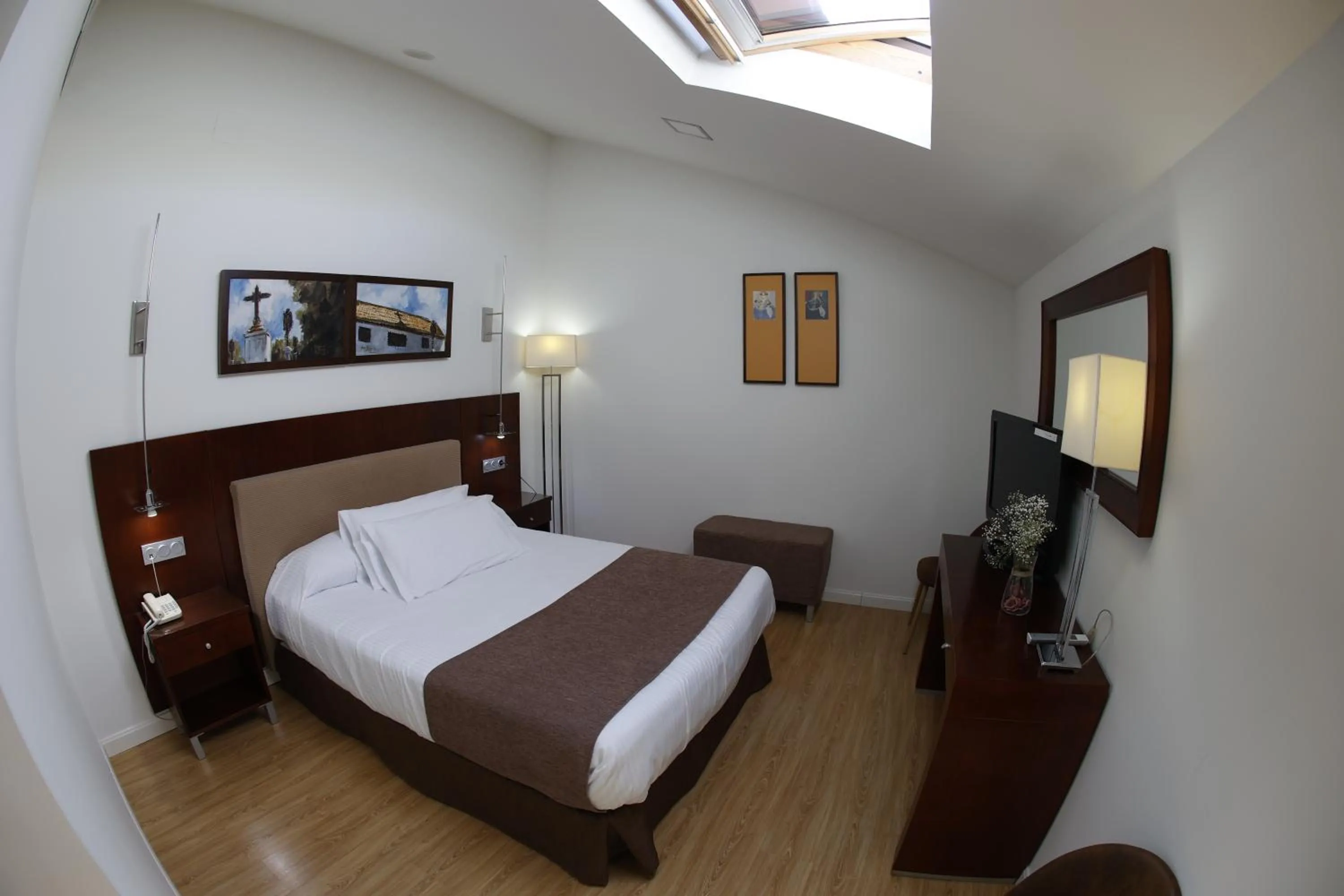 Bed in Hotel El Carmen