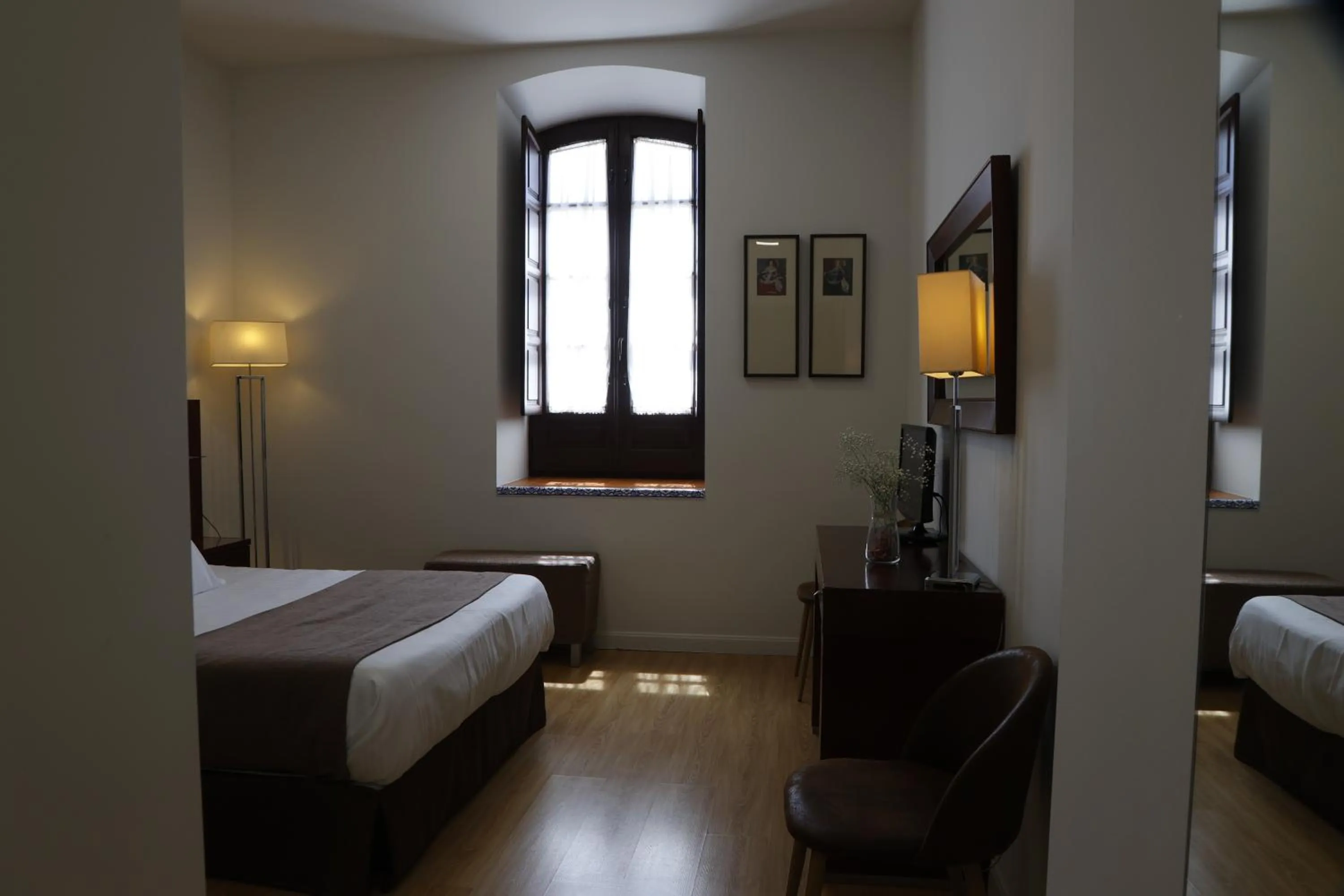 Bed in Hotel El Carmen