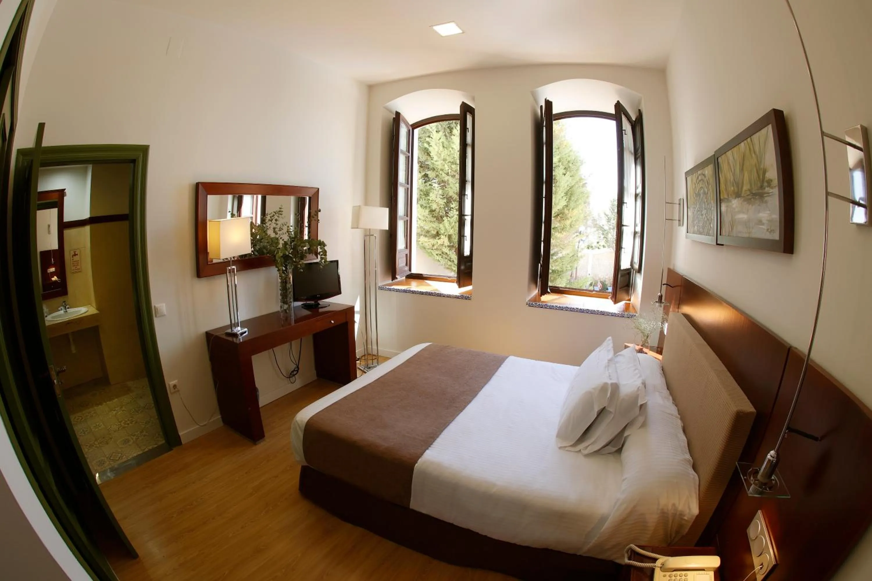 Bed in Hotel El Carmen