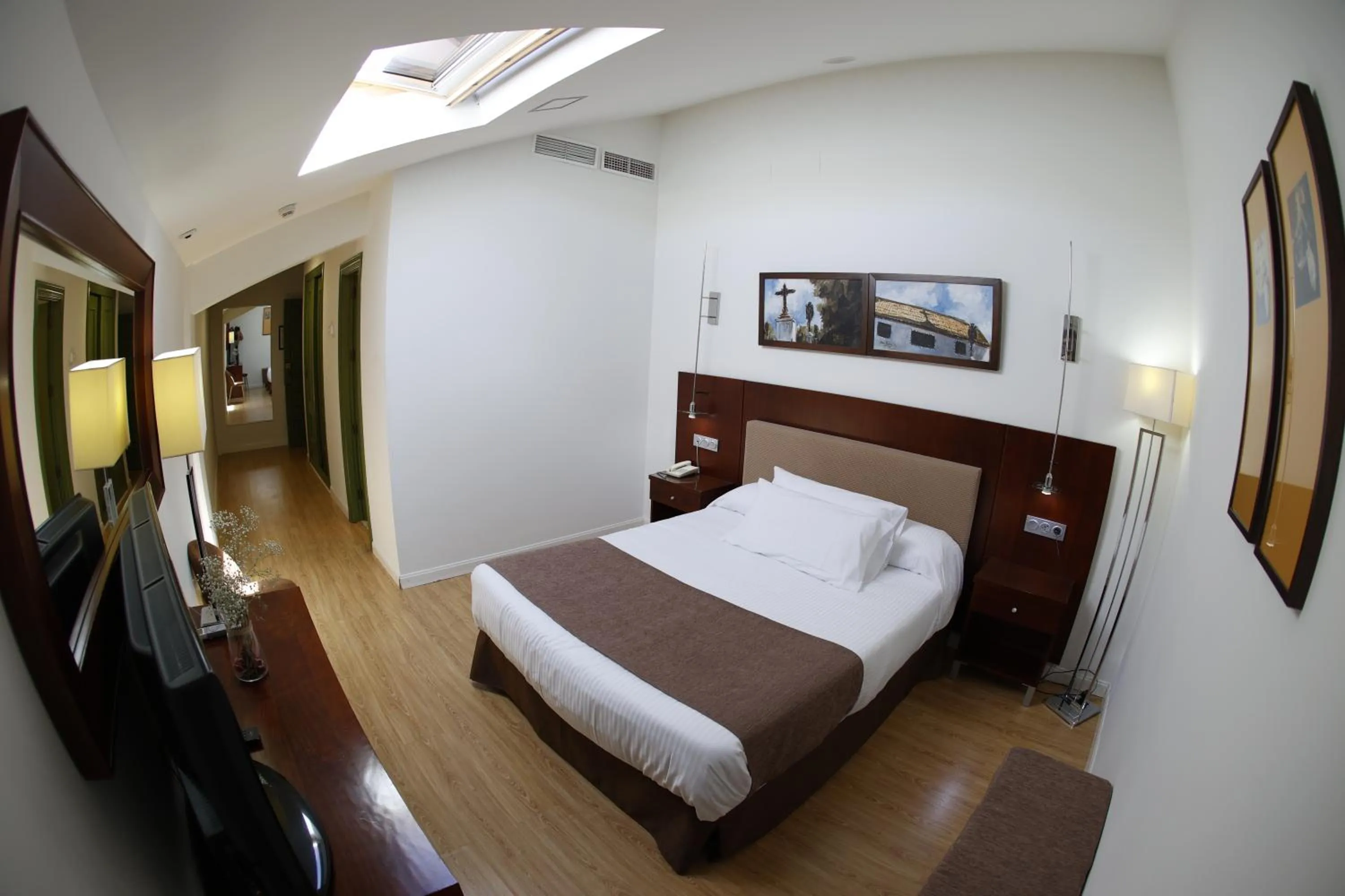 Bed in Hotel El Carmen