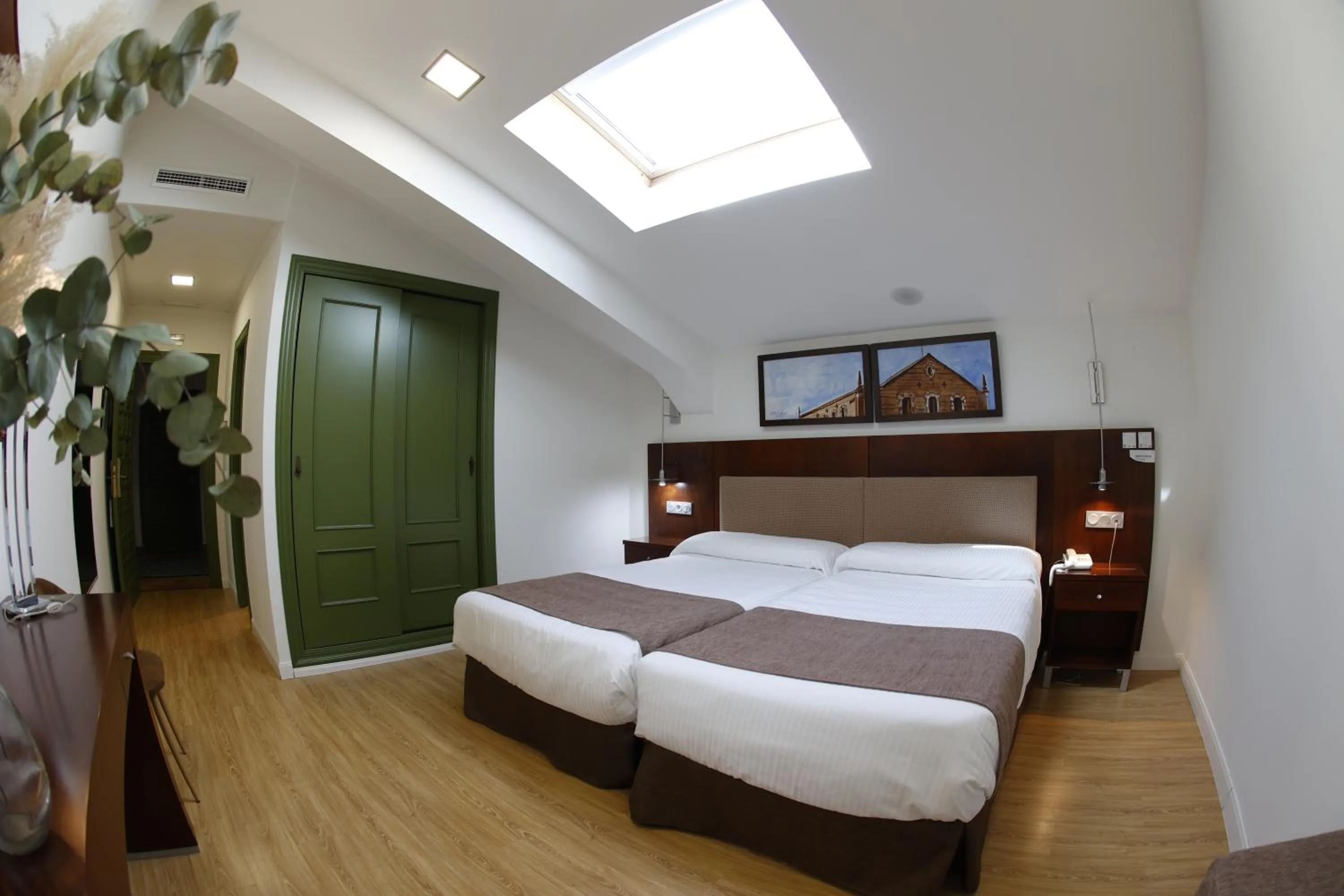 Bed in Hotel El Carmen