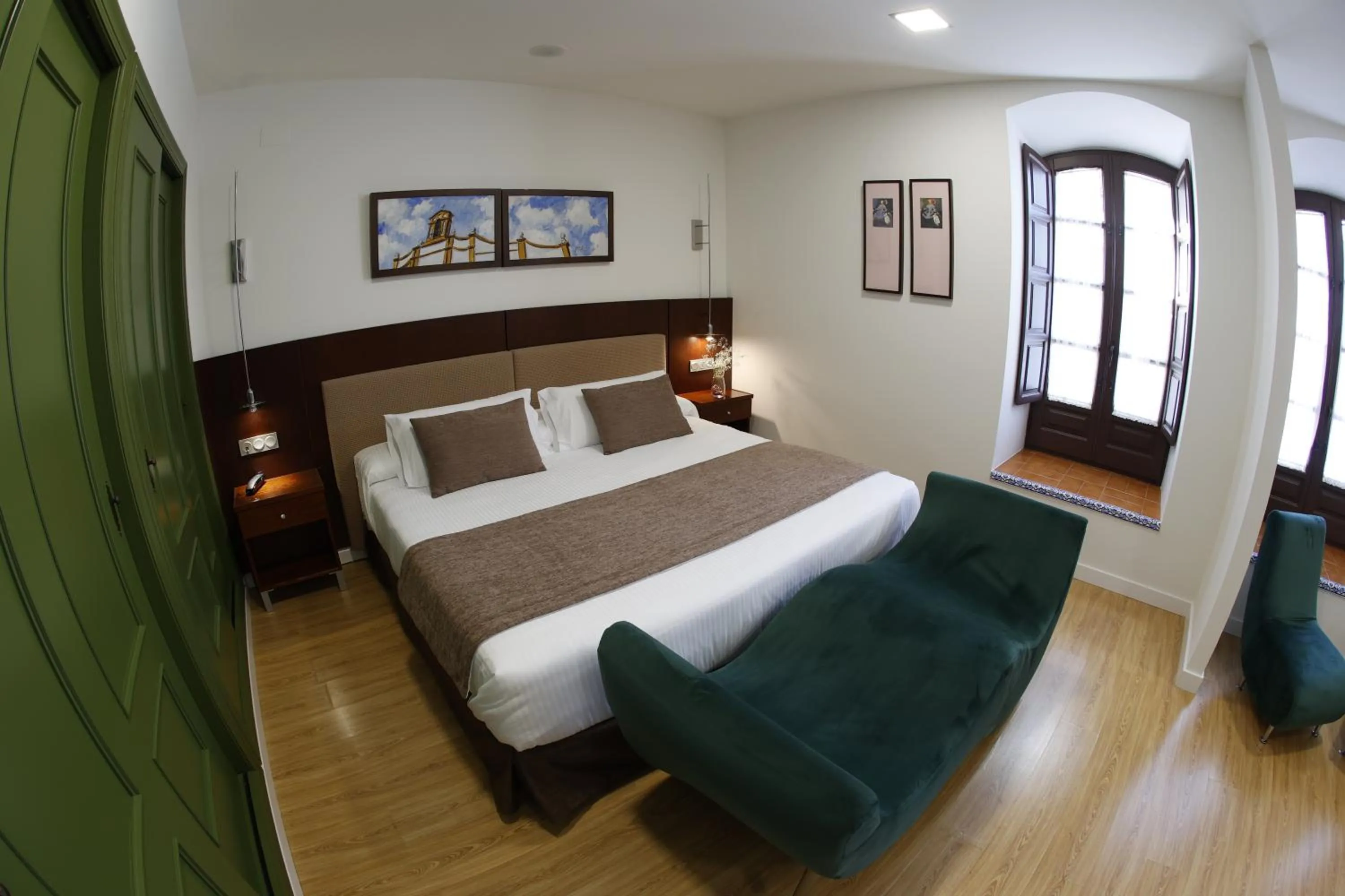 Bed in Hotel El Carmen