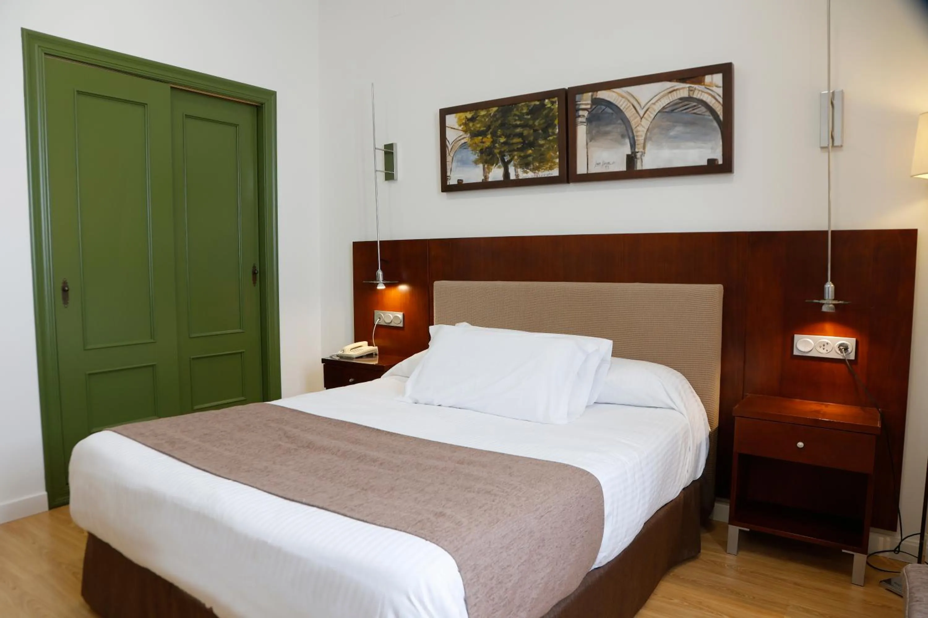 Bed in Hotel El Carmen