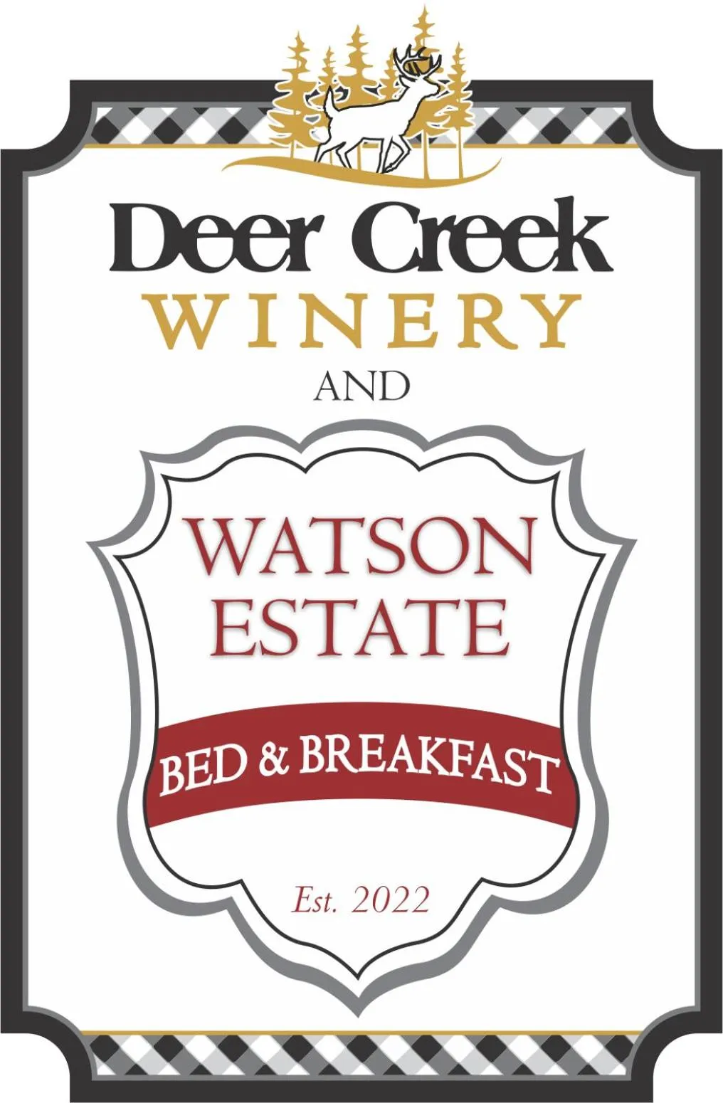 Lounge or bar in Deer Creek Winery at Watson Estate