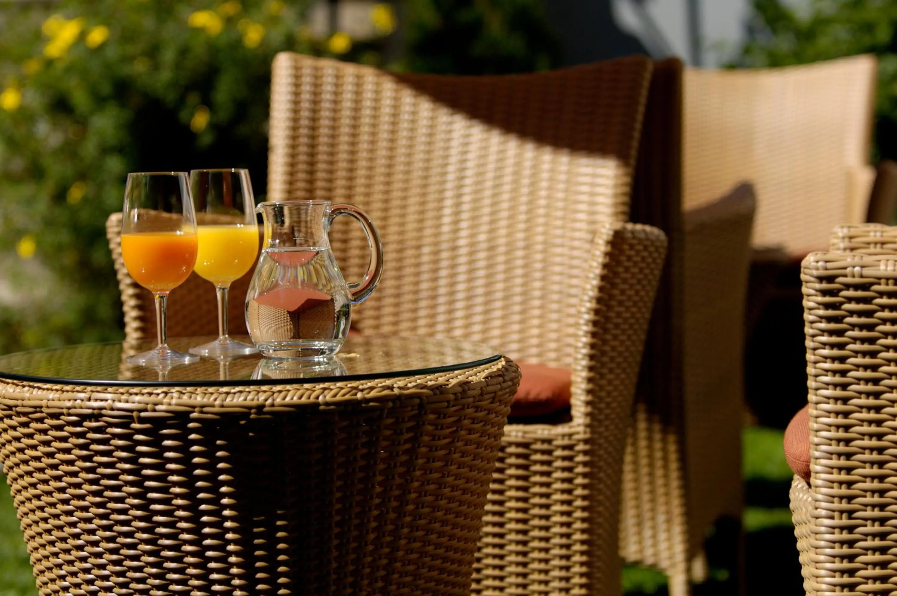 Balcony/Terrace in Park-Hotel Saas- Fee