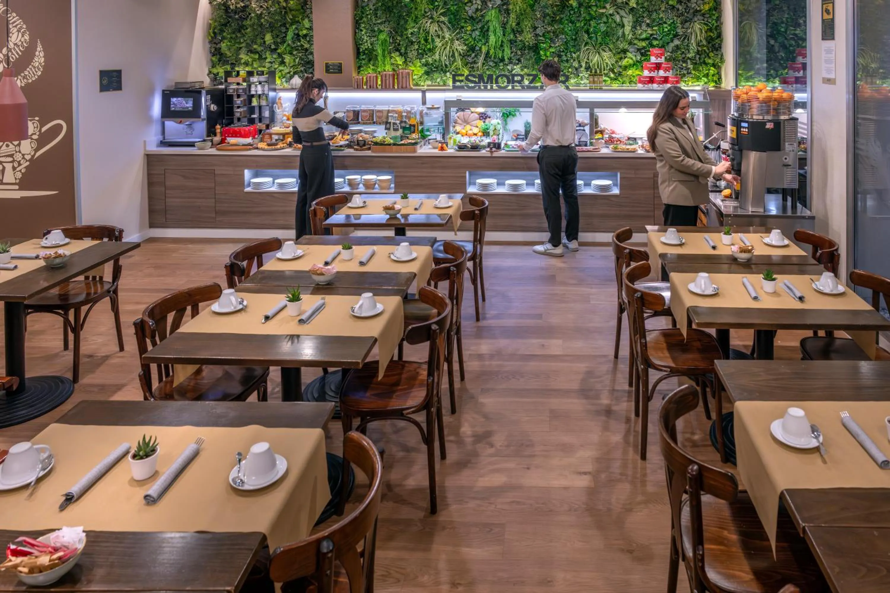 Buffet breakfast in SERHS Carlit Boutique Hotel