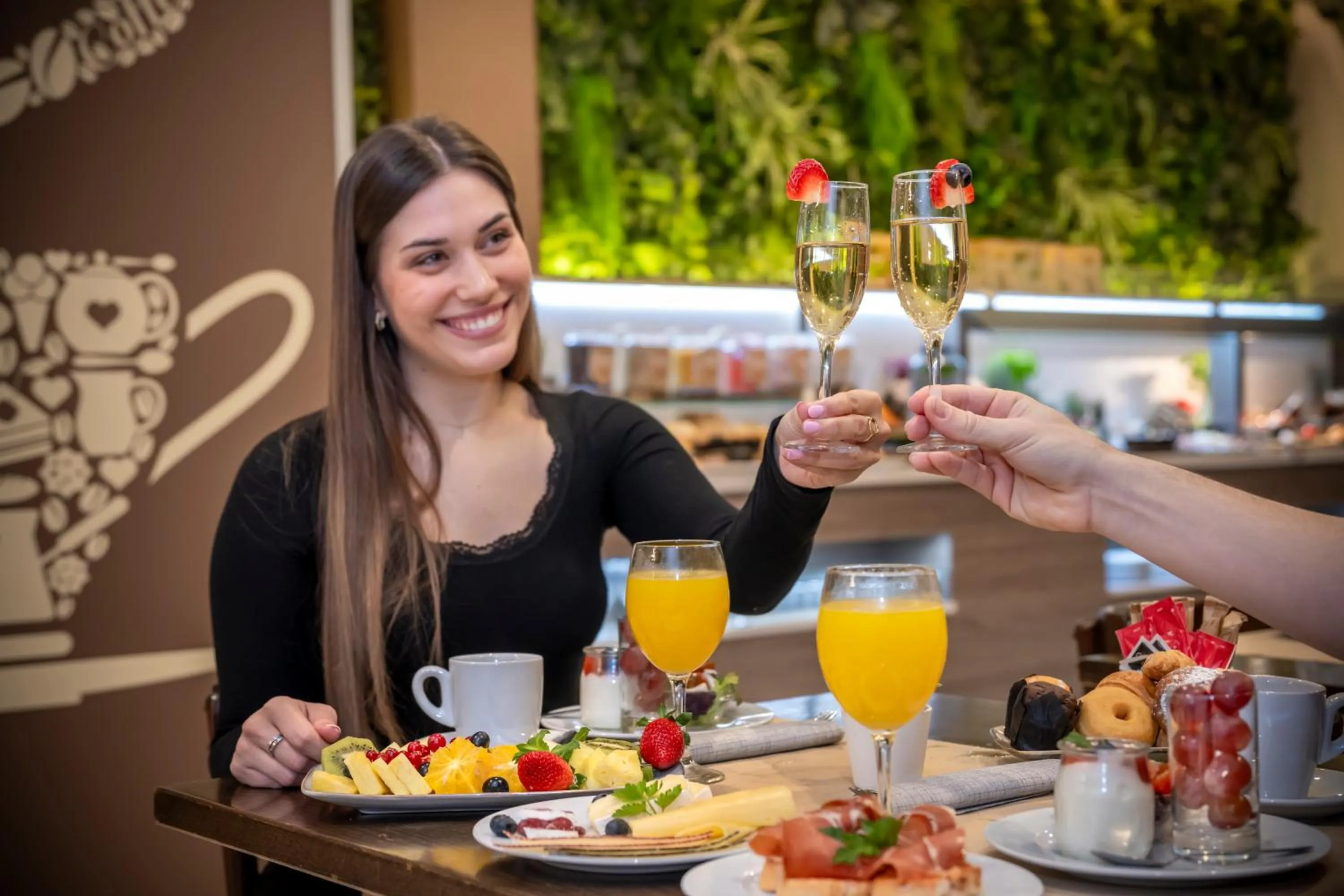 Buffet breakfast in SERHS Carlit Boutique Hotel