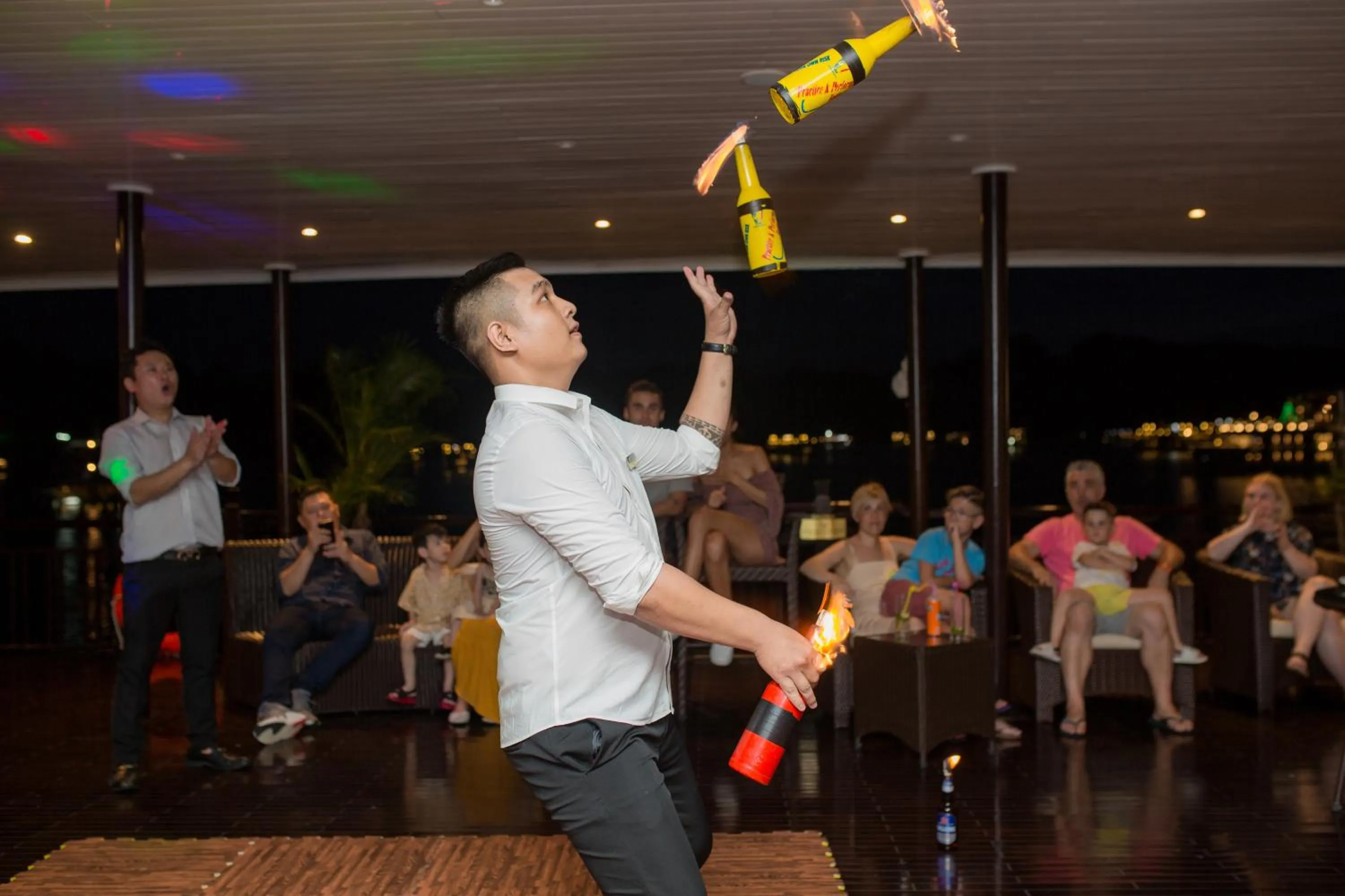 Evening entertainment in Genesis Luxury Regal Cruise by Premier Group