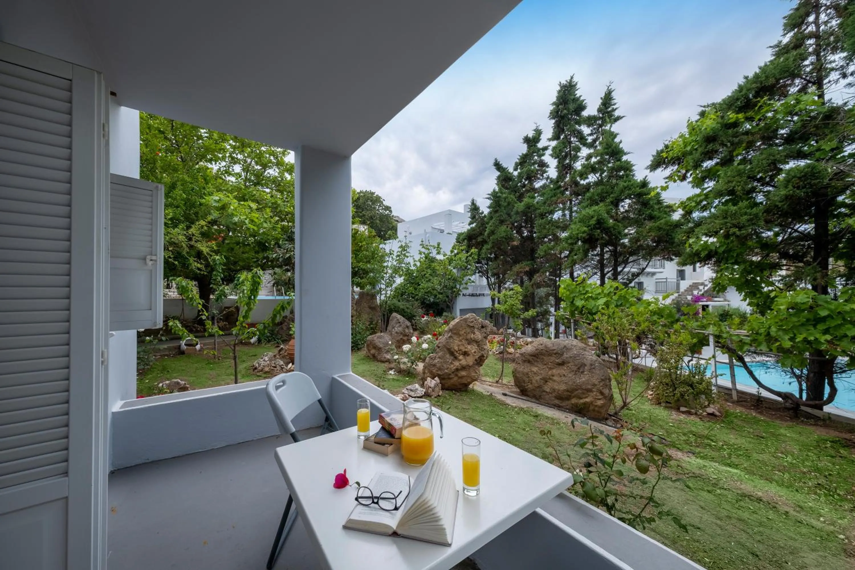 Balcony/Terrace in Hotel Nefeli