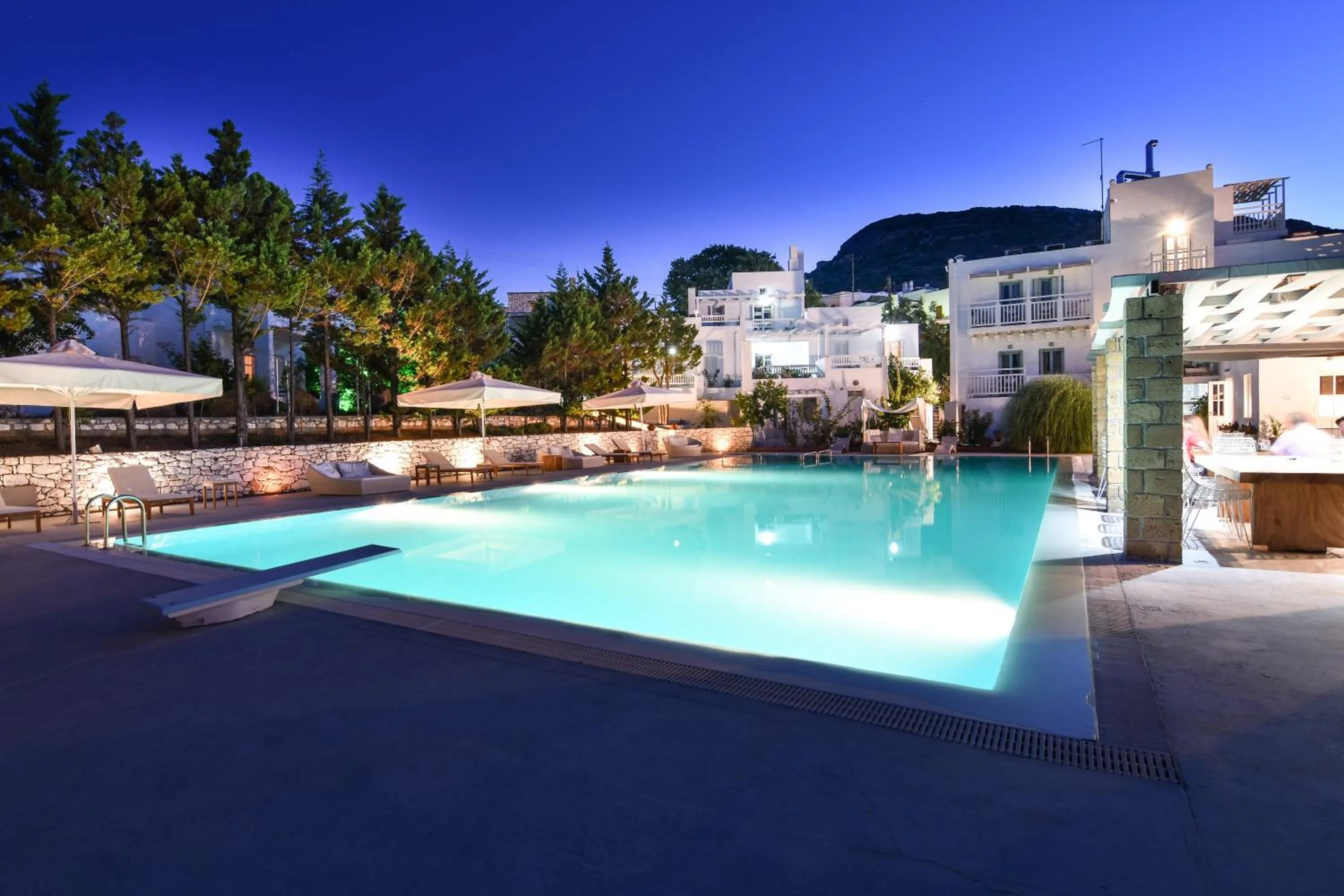 Swimming pool in Hotel Nefeli