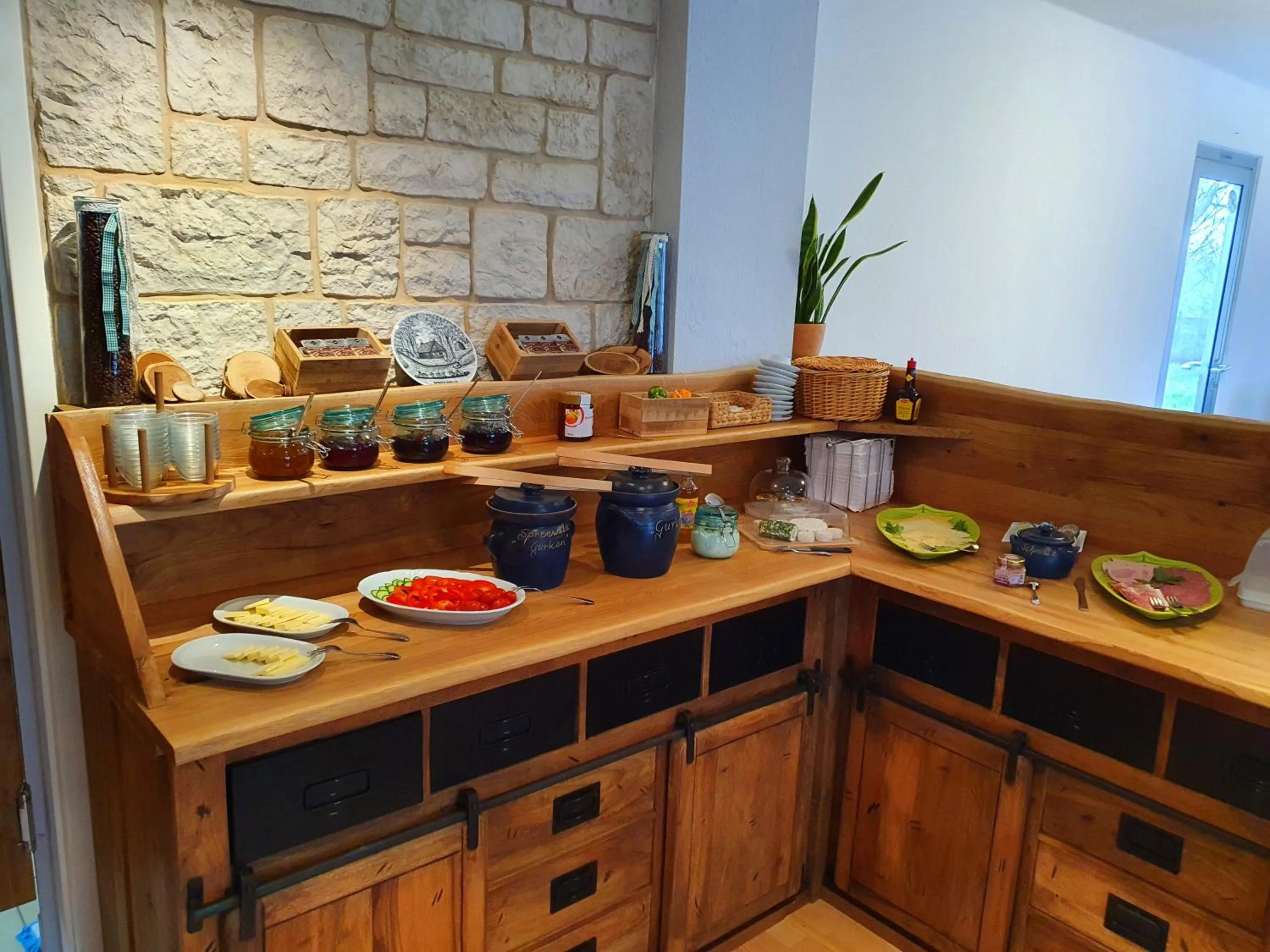 Food and drinks in Die GURKENSCHEUNE - Frühstückspension