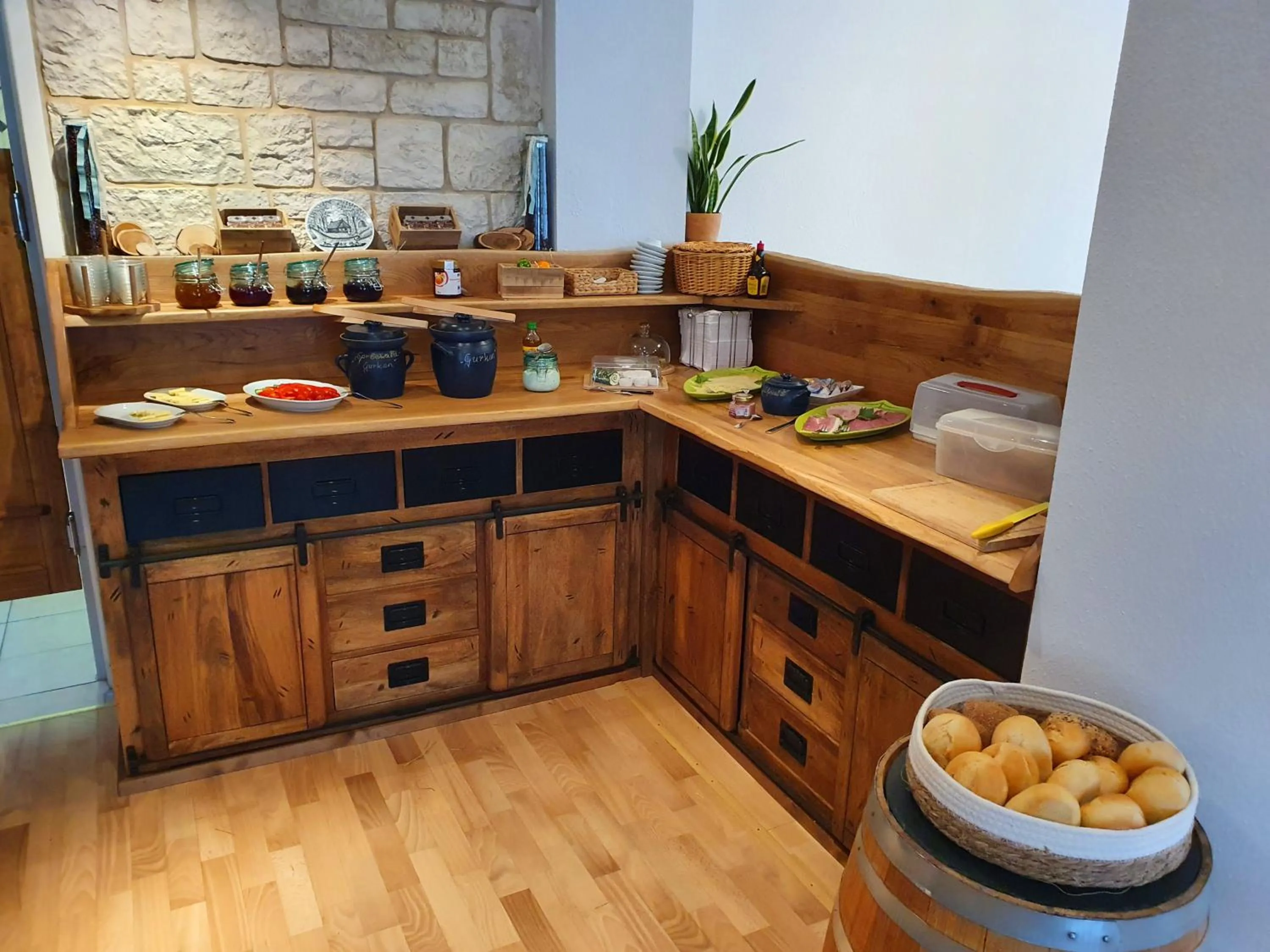 Food and drinks in Die GURKENSCHEUNE - Frühstückspension