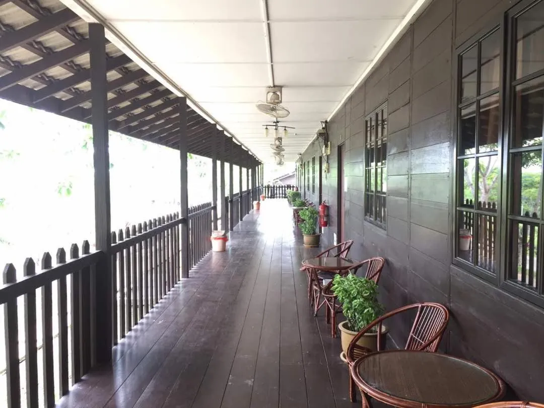 Balcony/Terrace in UK FARM Agro Resort