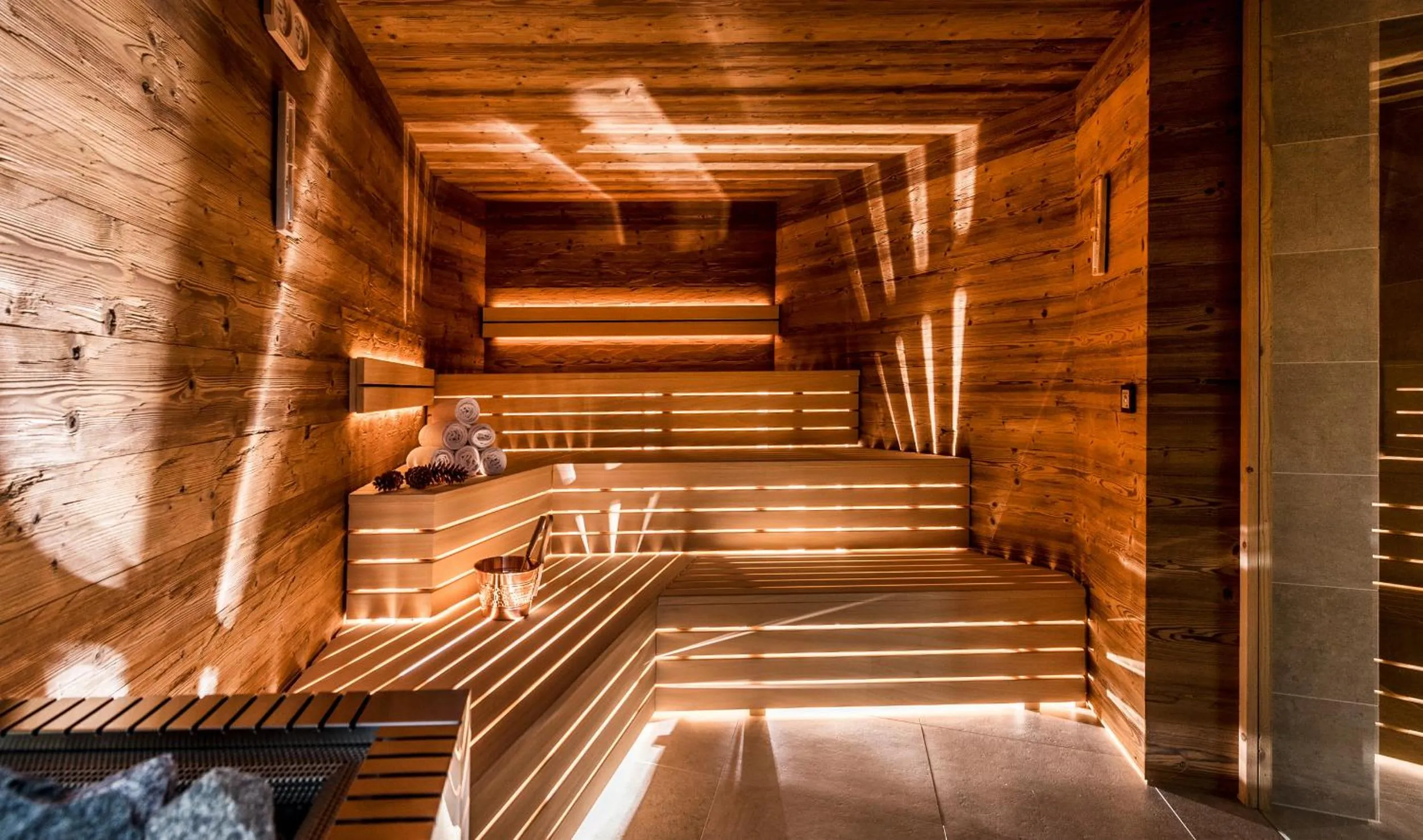Sauna in Hotel Garni Mitterstieler