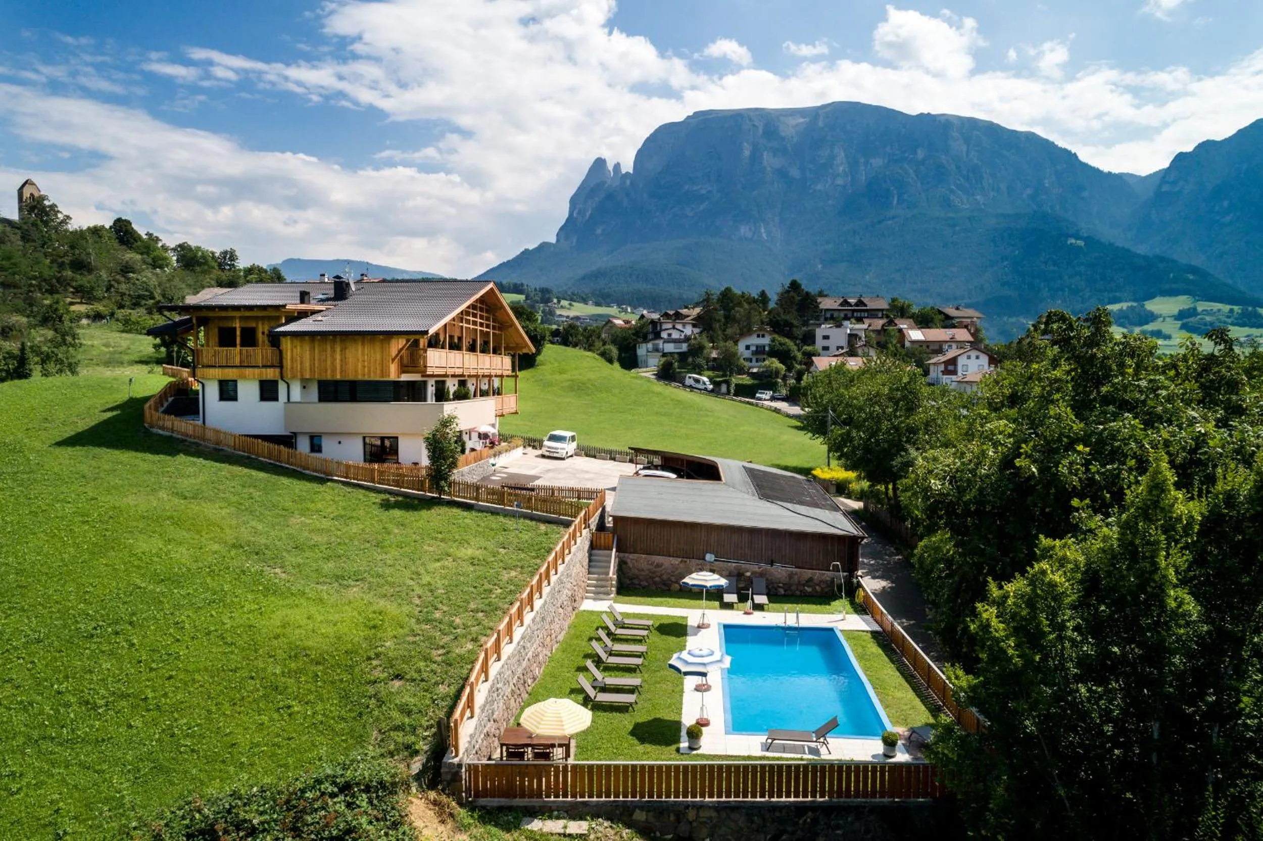 Bird's eye view in Hotel Garni Mitterstieler