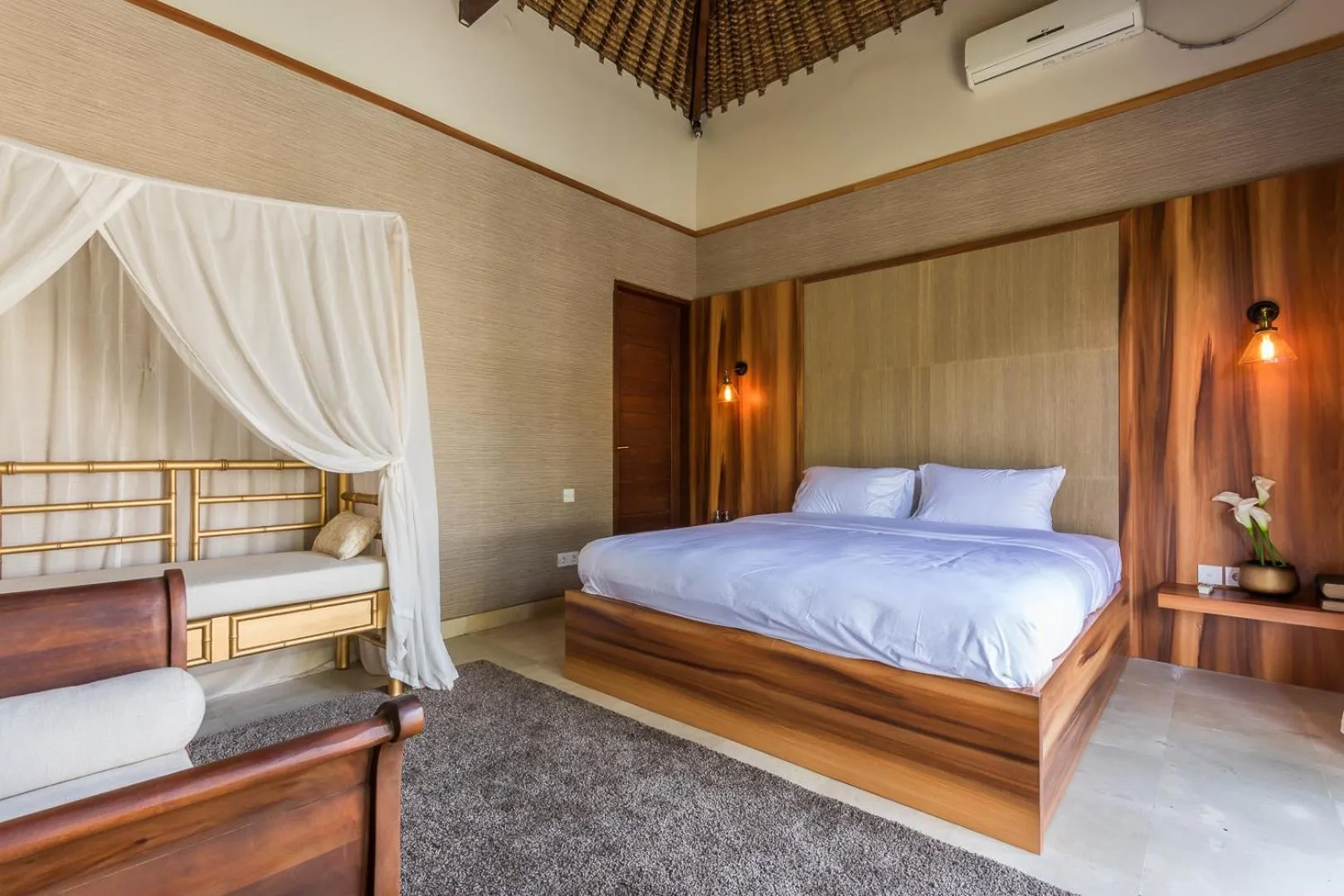 Bedroom, Bed in Villa Deh Simba at Sanur