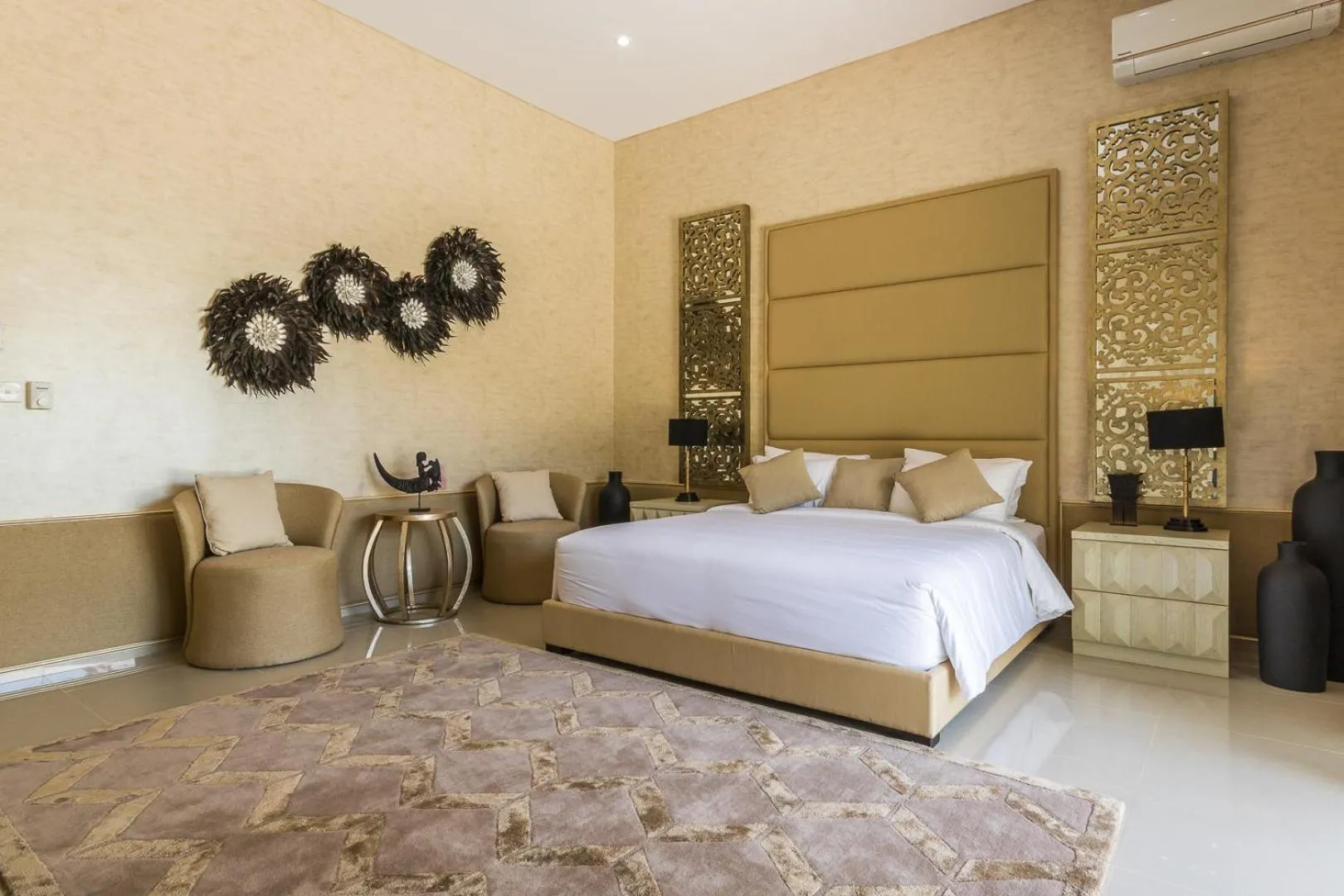 Bedroom, Bed in Villa Deh Simba at Sanur