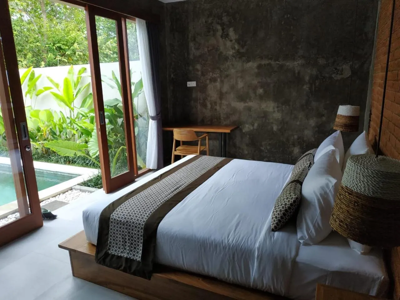 Bed in La Isla Villas Bali