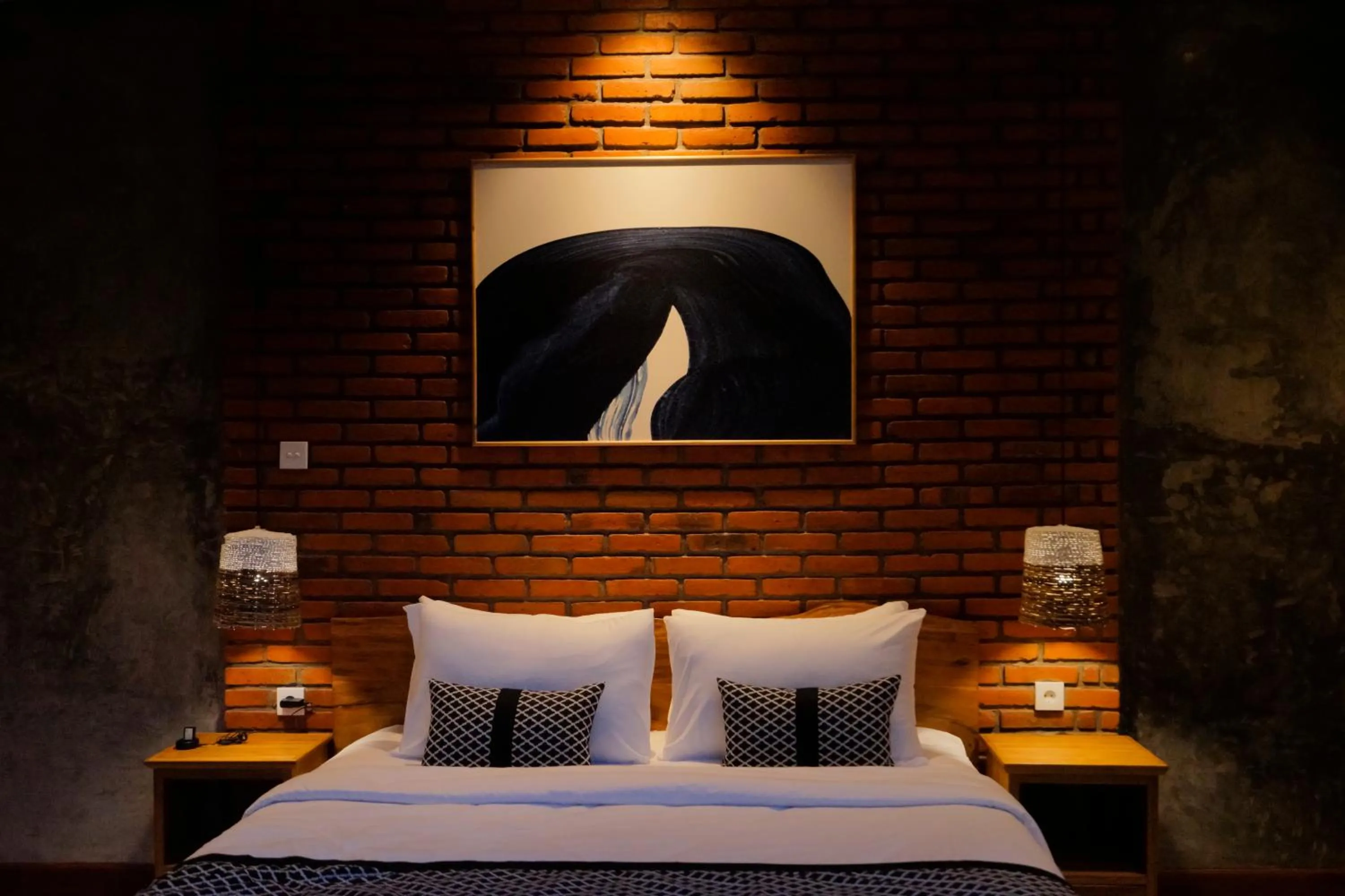 Bed in La Isla Villas Bali