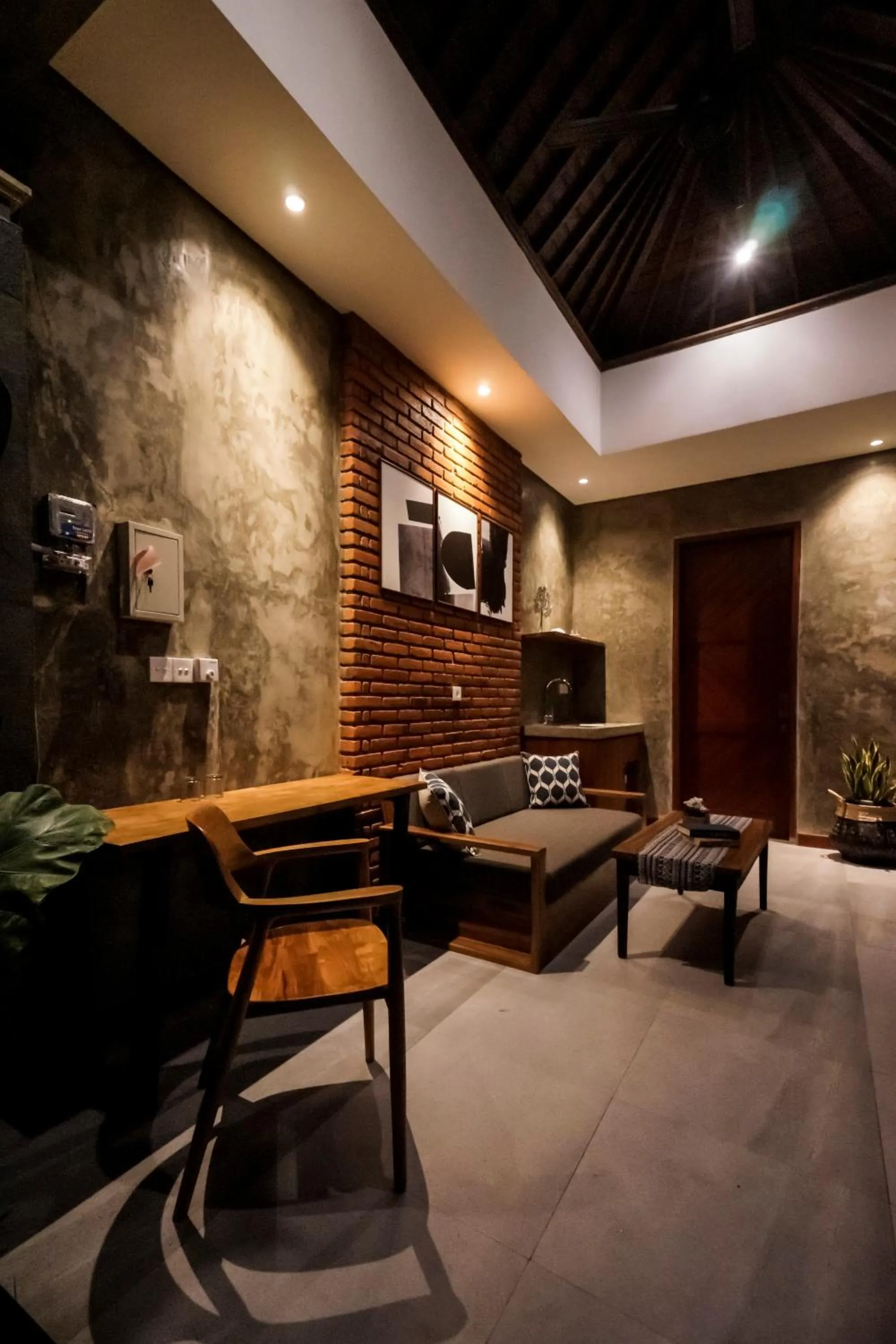 Living room in La Isla Villas Bali