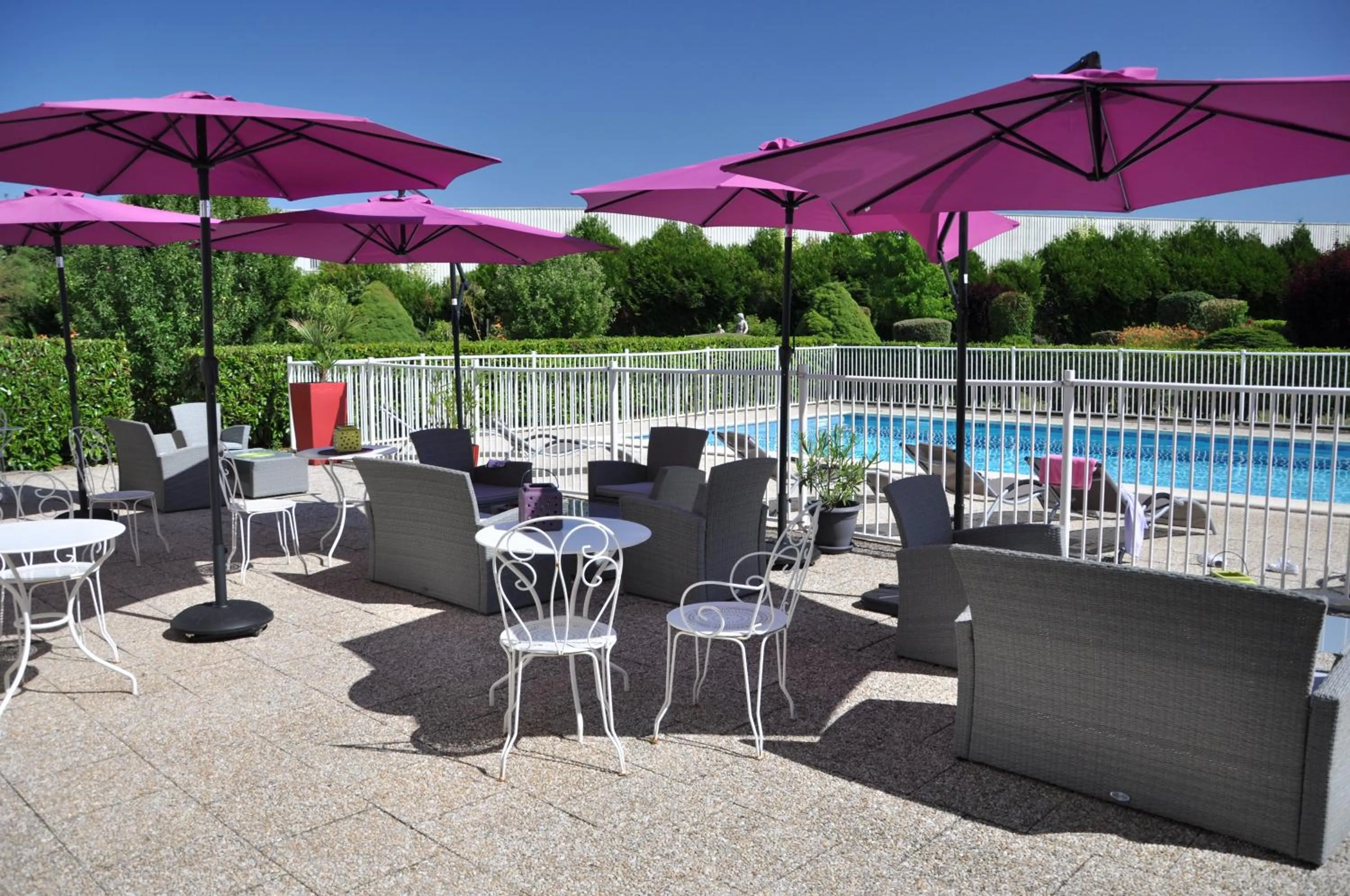 Patio in ibis Styles Gien