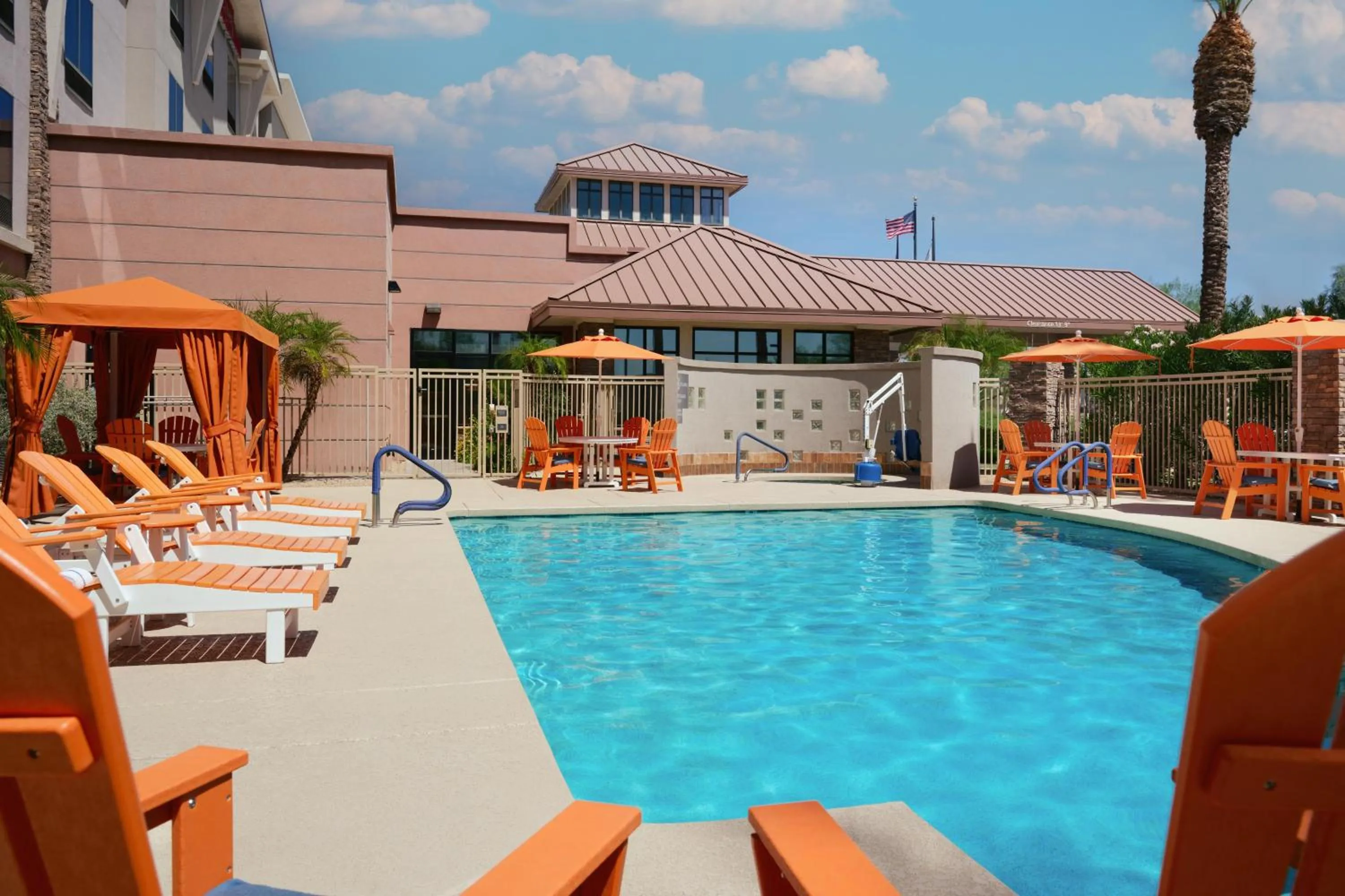 Pool view in Hilton Garden Inn Phoenix North Happy Valley