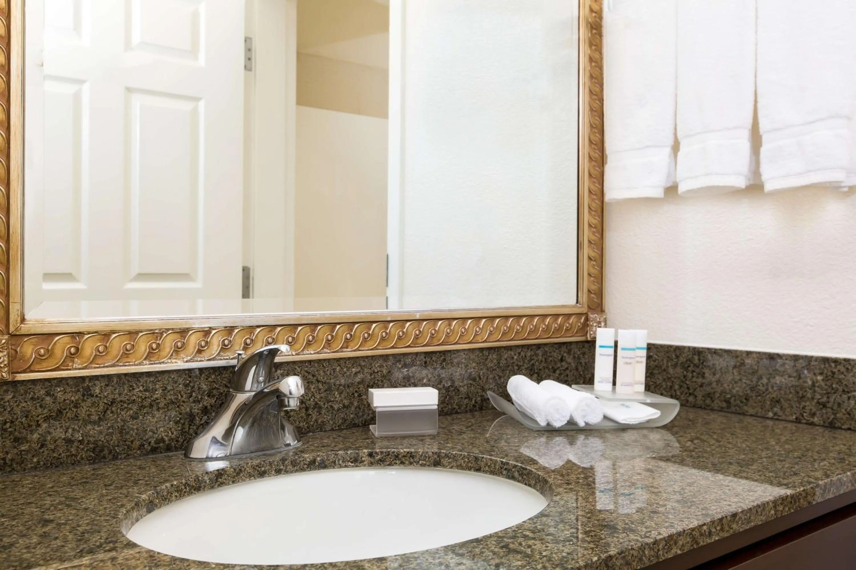 Bathroom in Homewood Suites by Hilton Newark Fremont