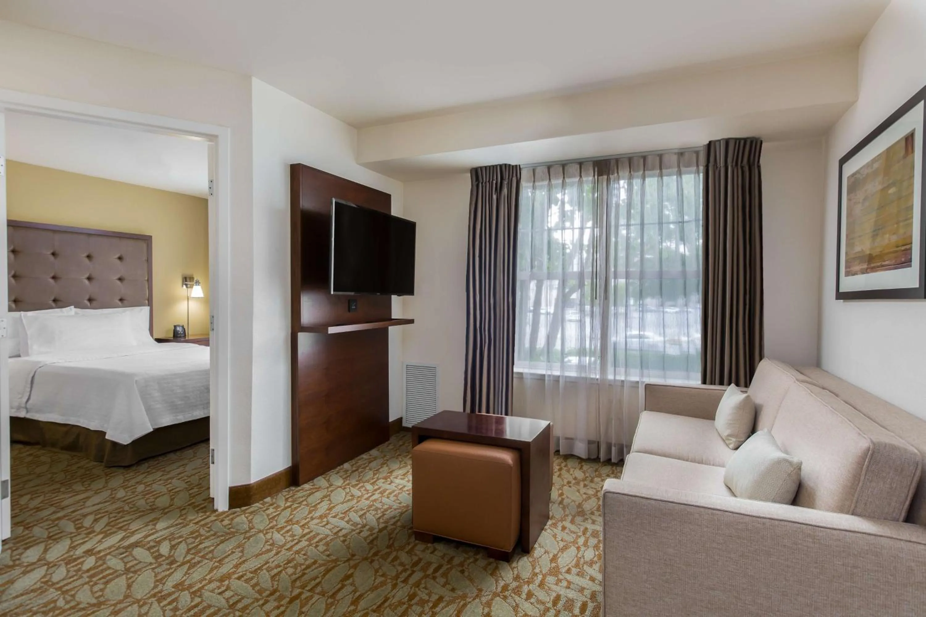 Bedroom, Bed in Homewood Suites by Hilton Newark Fremont