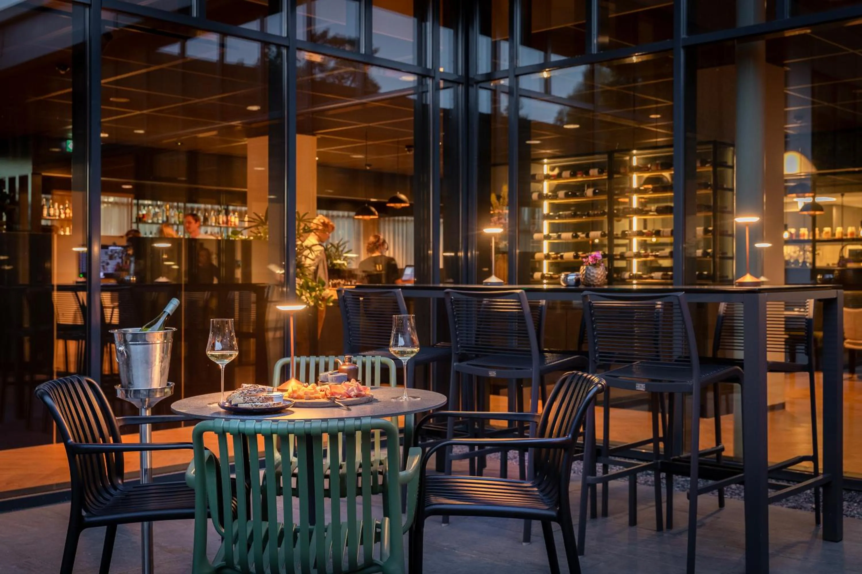 Restaurant/places to eat in U Parkhotel