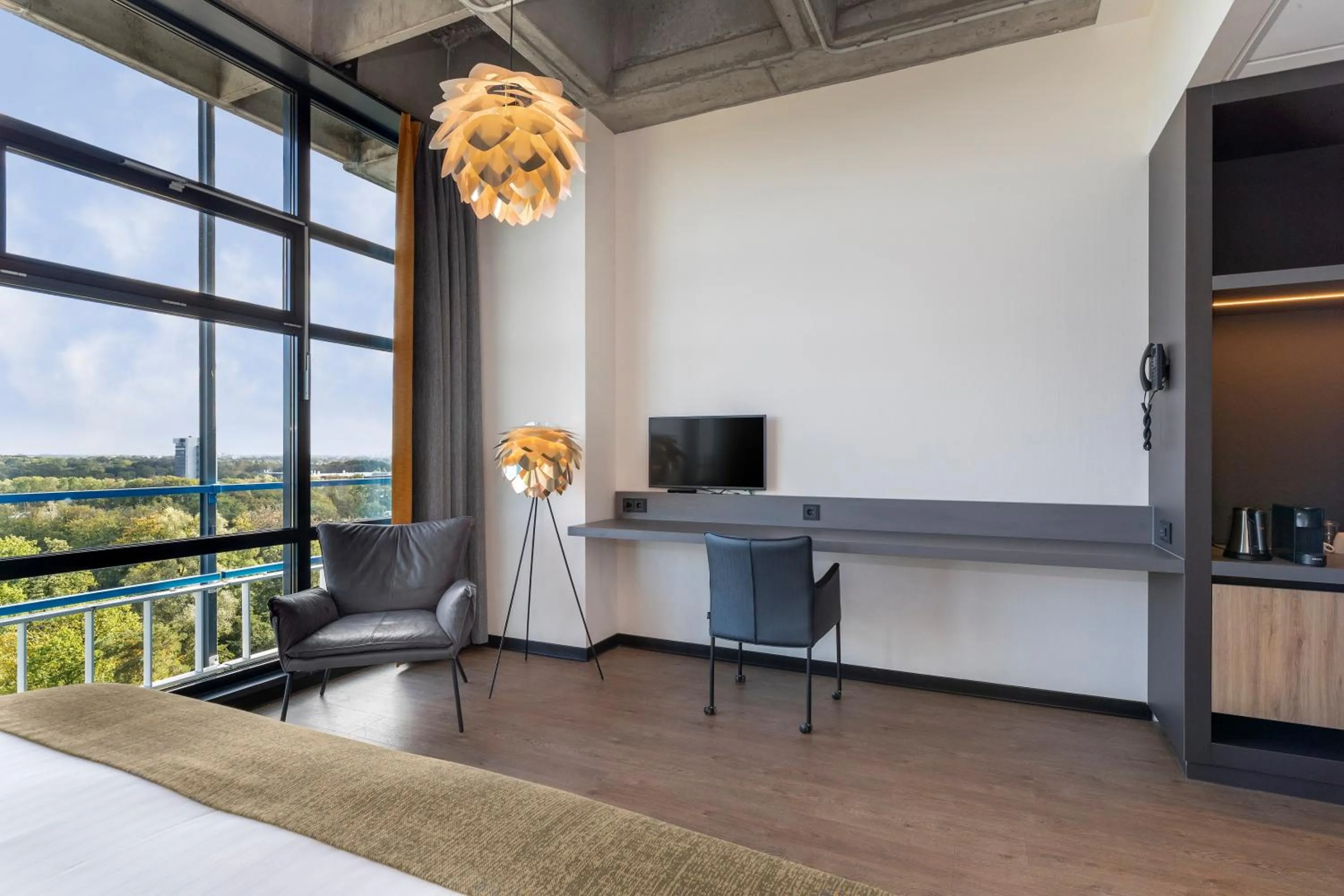 View (from property/room), Bed in U Parkhotel