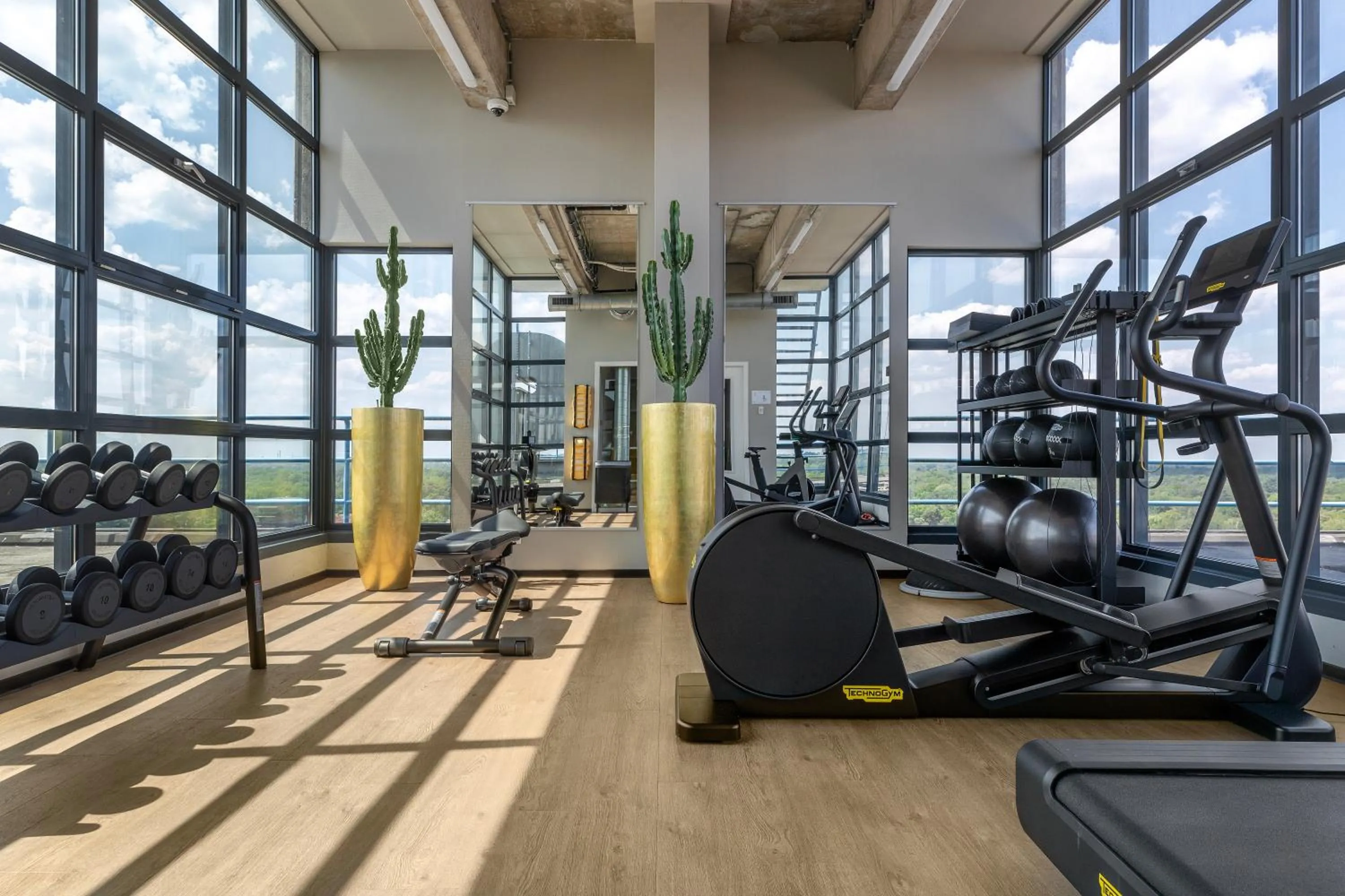 Fitness centre/facilities in U Parkhotel