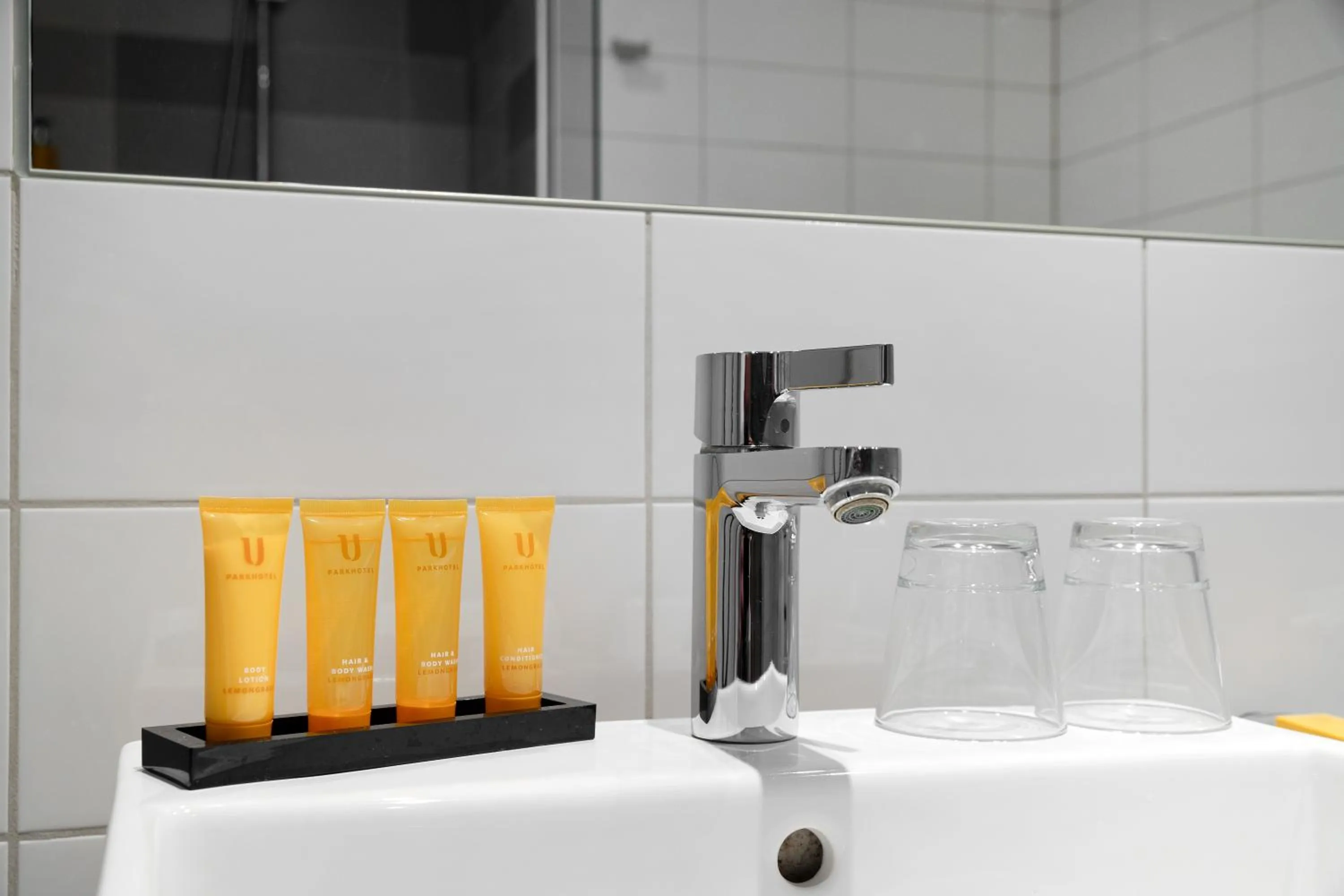 Bathroom in U Parkhotel