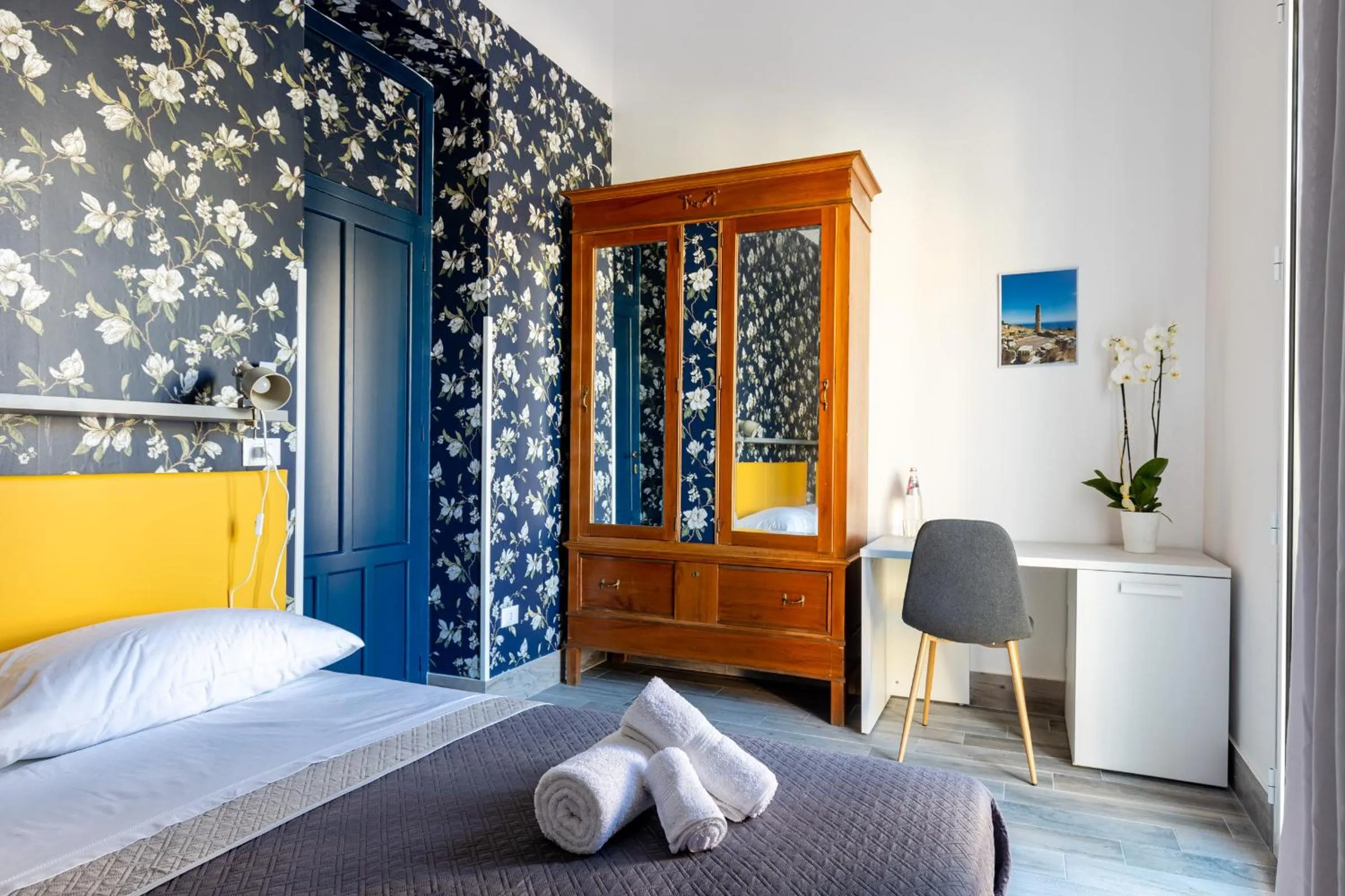 Bed in Villa Edera Rental Room