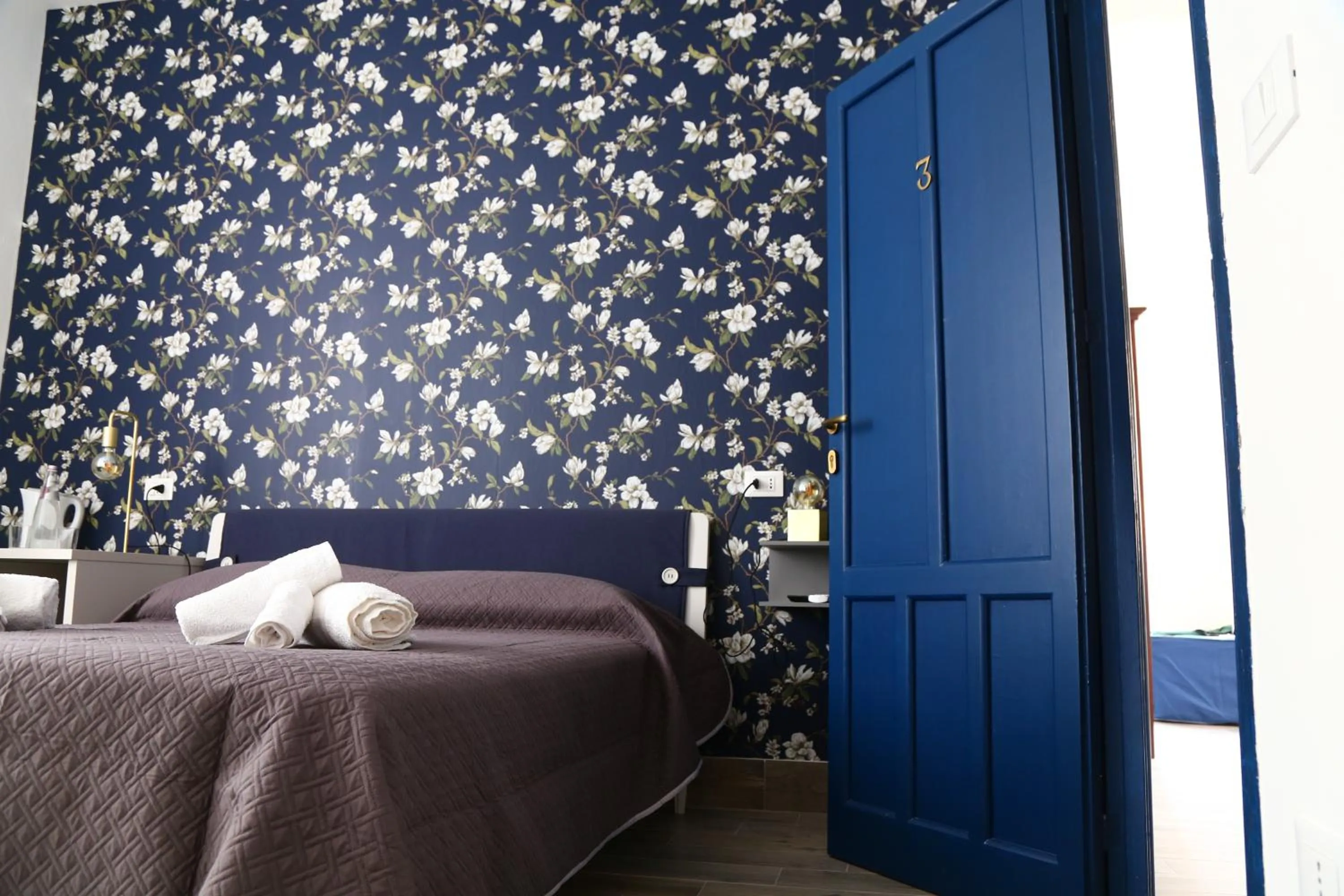 Bed in Villa Edera Rental Room