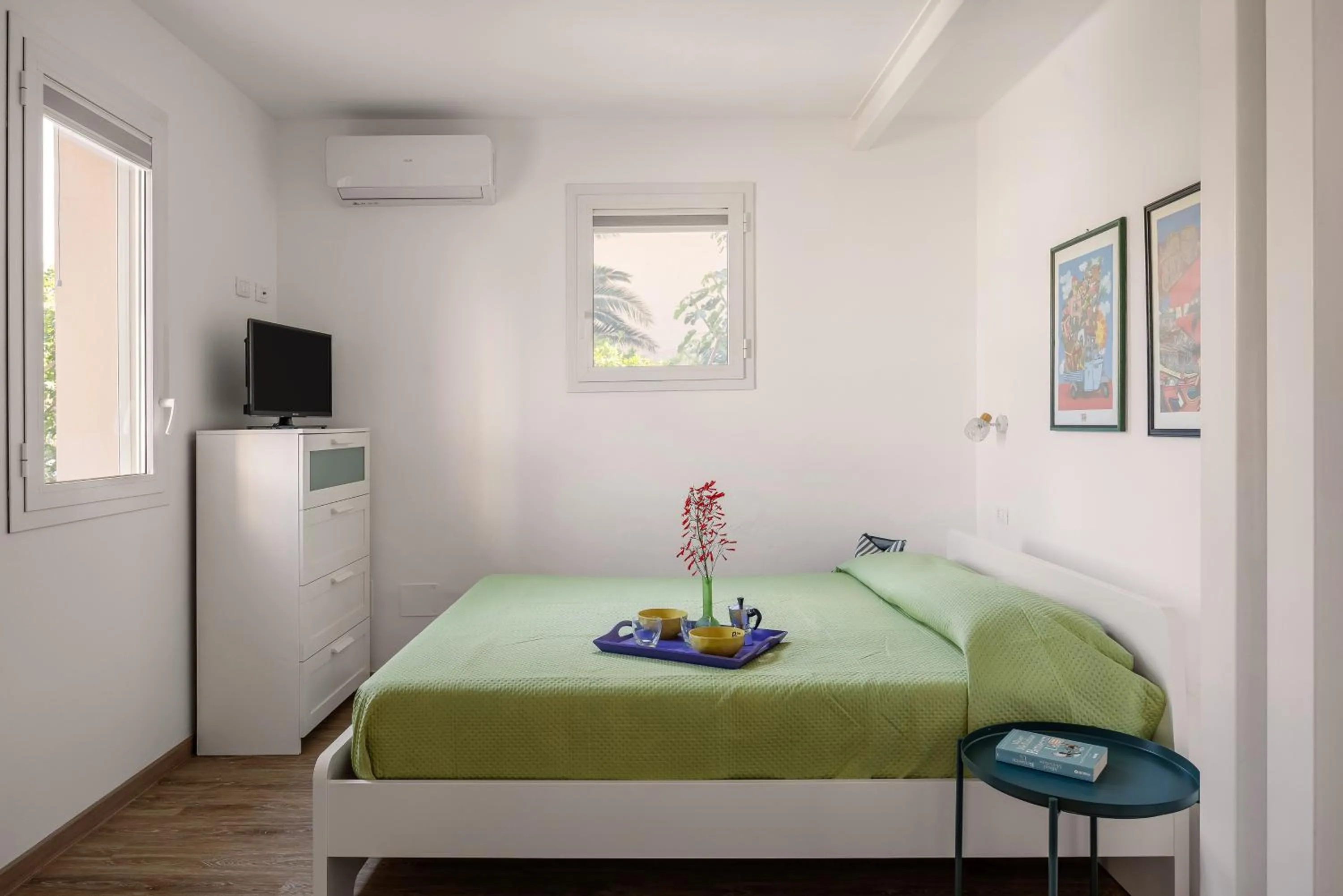 Bed in Villa Edera Rental Room