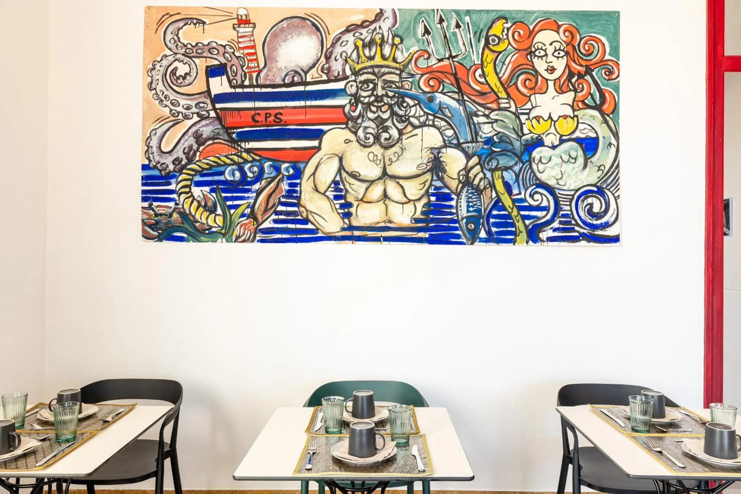 Italian breakfast in Villa Edera Rental Room